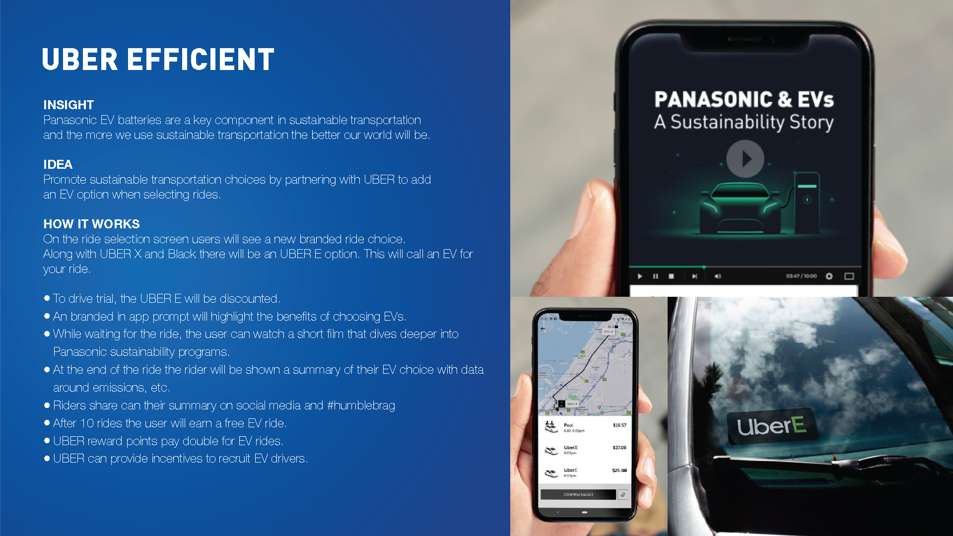Promoting EV rides as a category