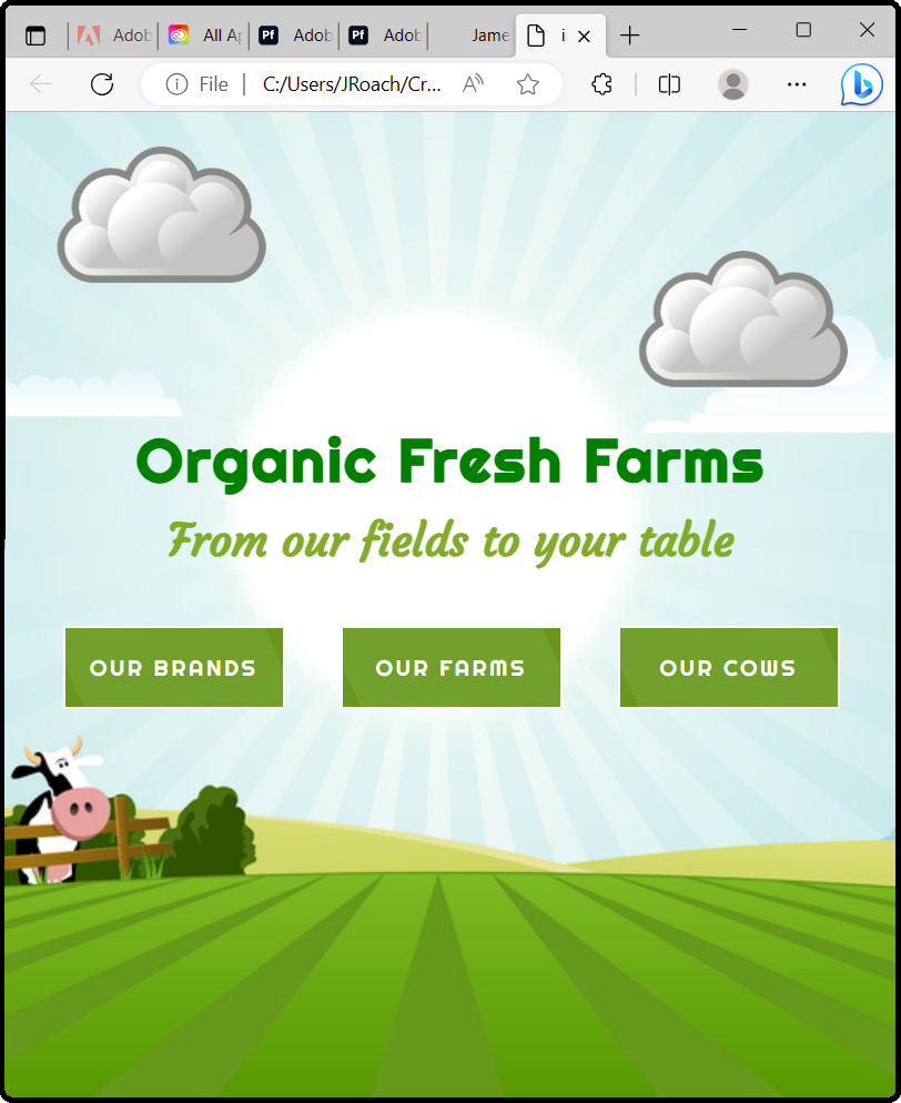 Organic Farm Site