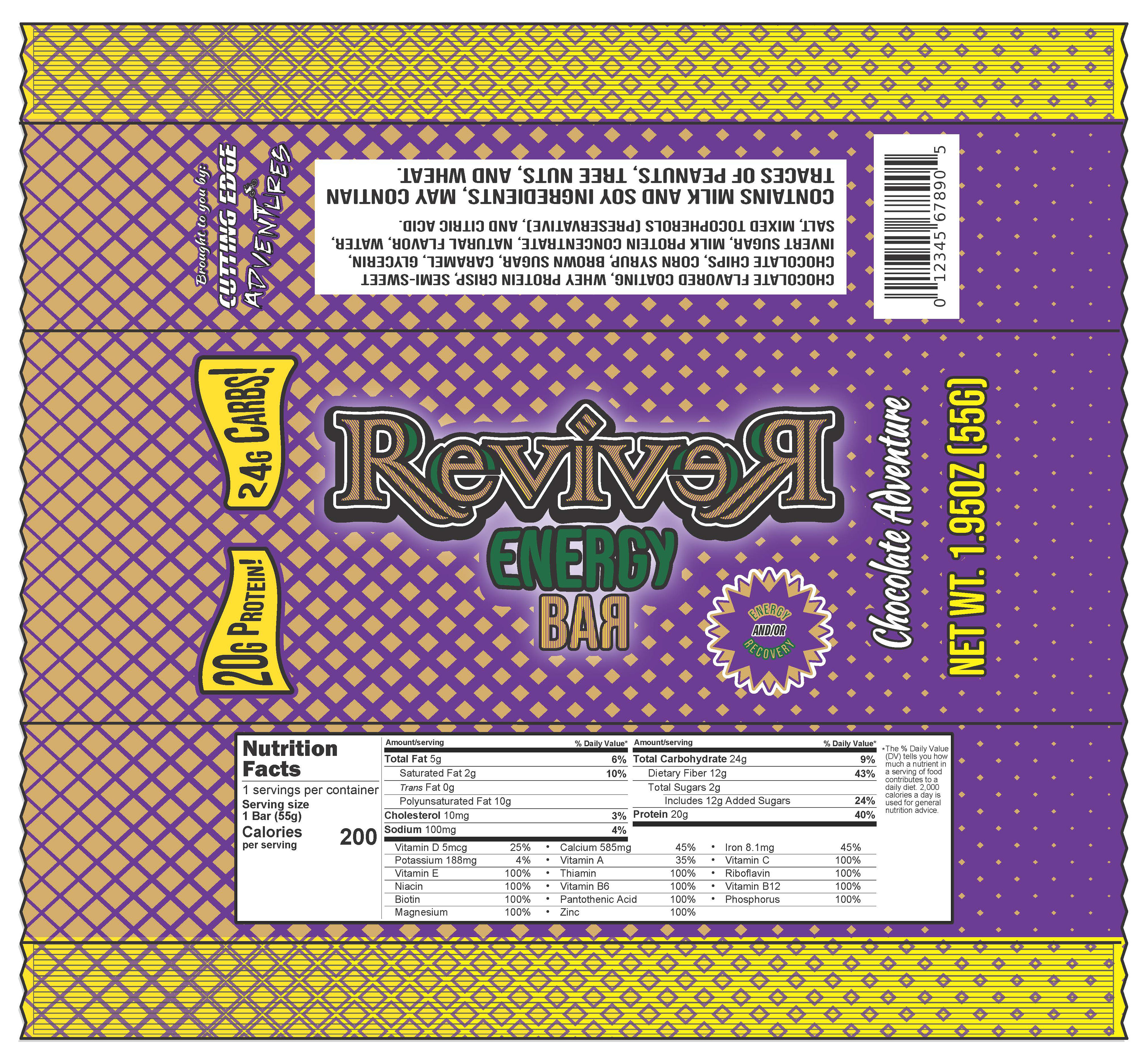 Energy Bar Wrapper