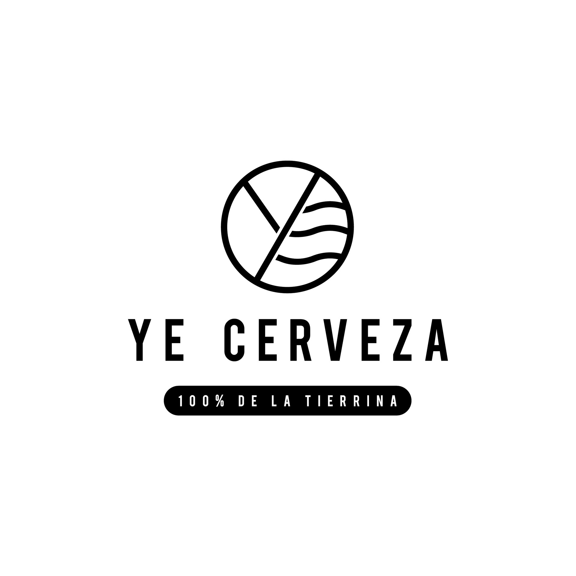 Imagotipo + Claim de Ye Cerveza. Freelance