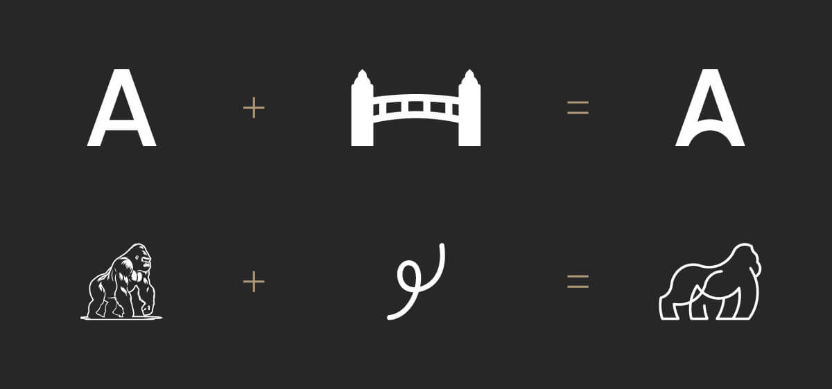 Parklane logo design featuring simplified letterforms and custom rounded “A” crossbars to elevate a premium development brand. Designed by Tyler Zent.