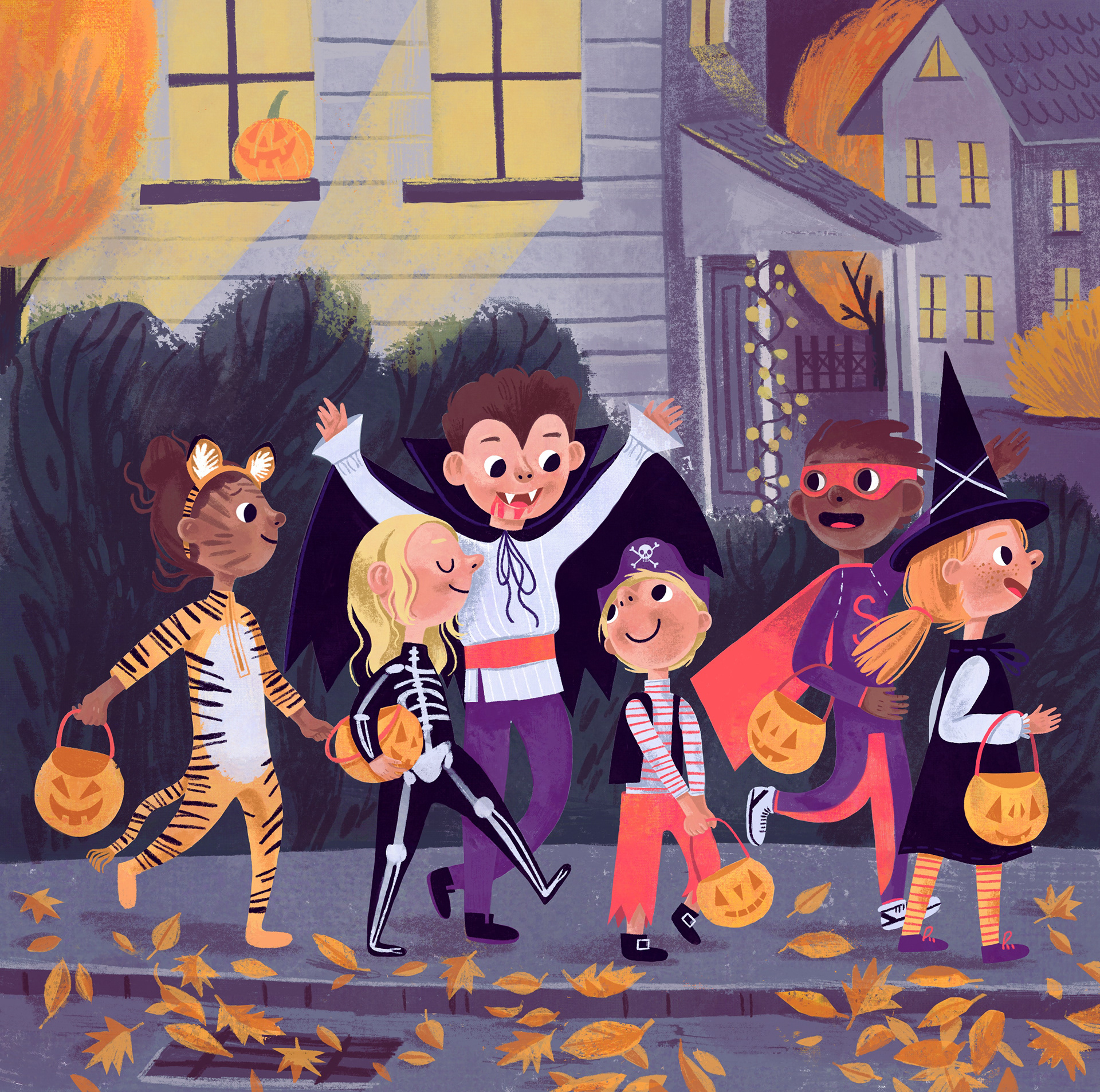 Halloween kids