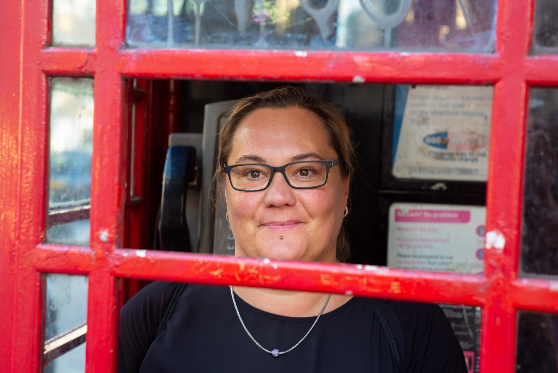 Street portrait in London by Michal Jeck