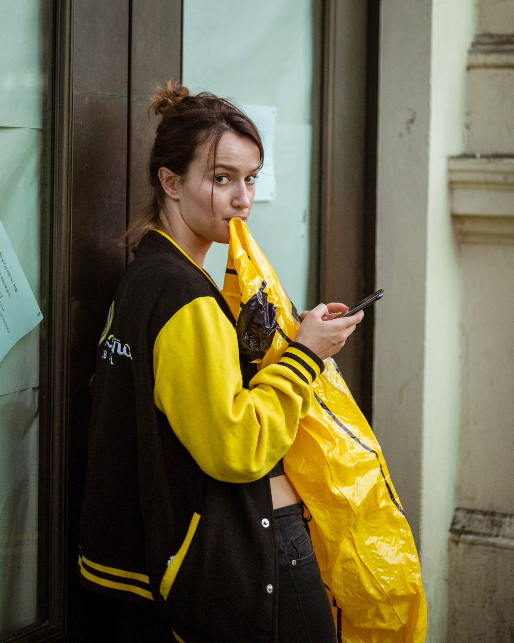 Street portrait London by Michal Jeck