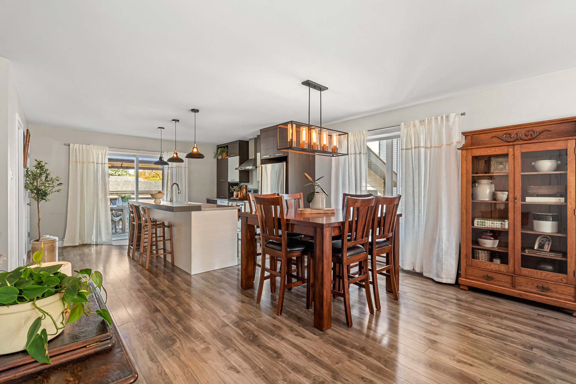 Maison de ville rustique moderne