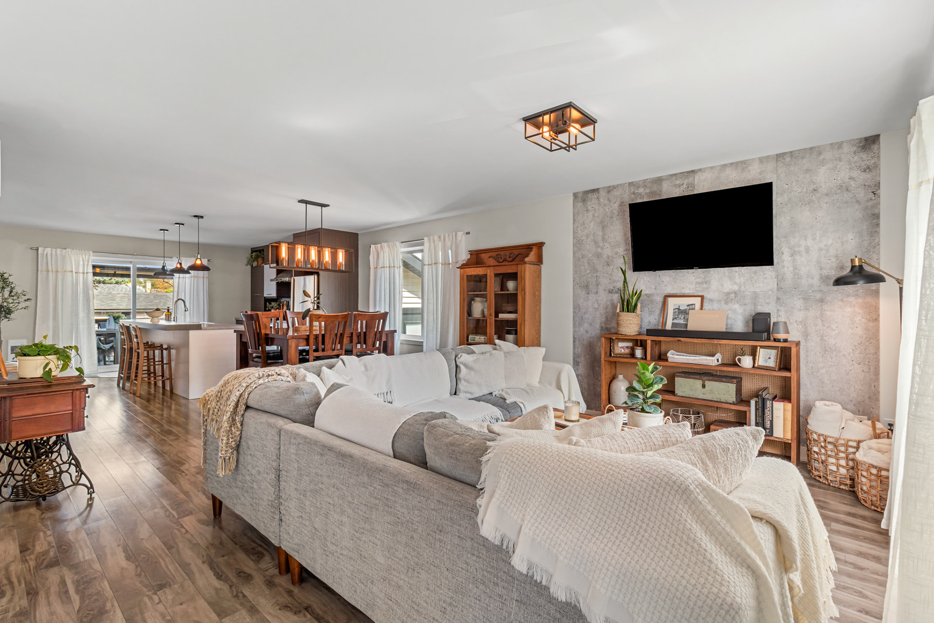 Maison de ville rustique moderne