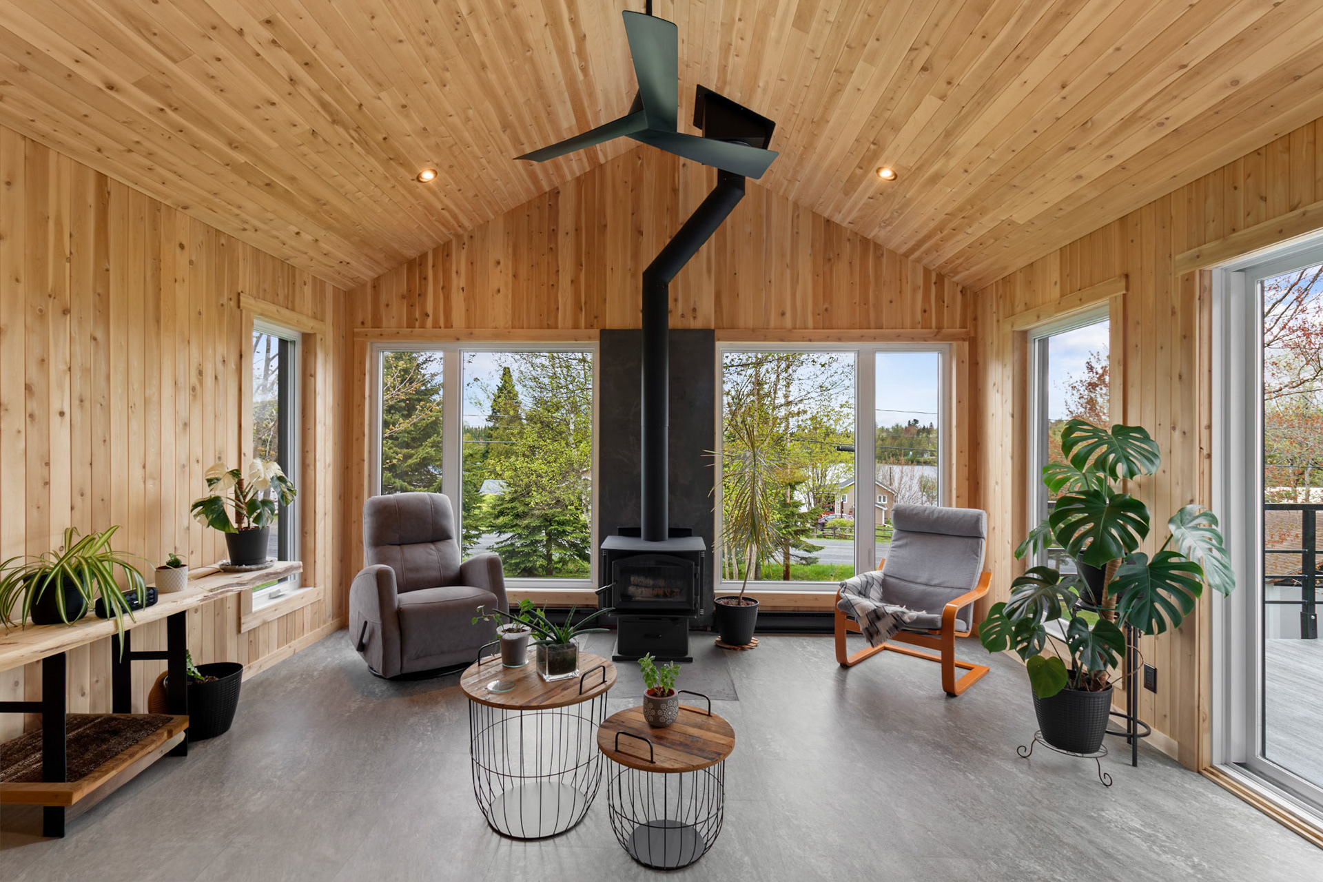 Unifamiliale vue sur l'eau