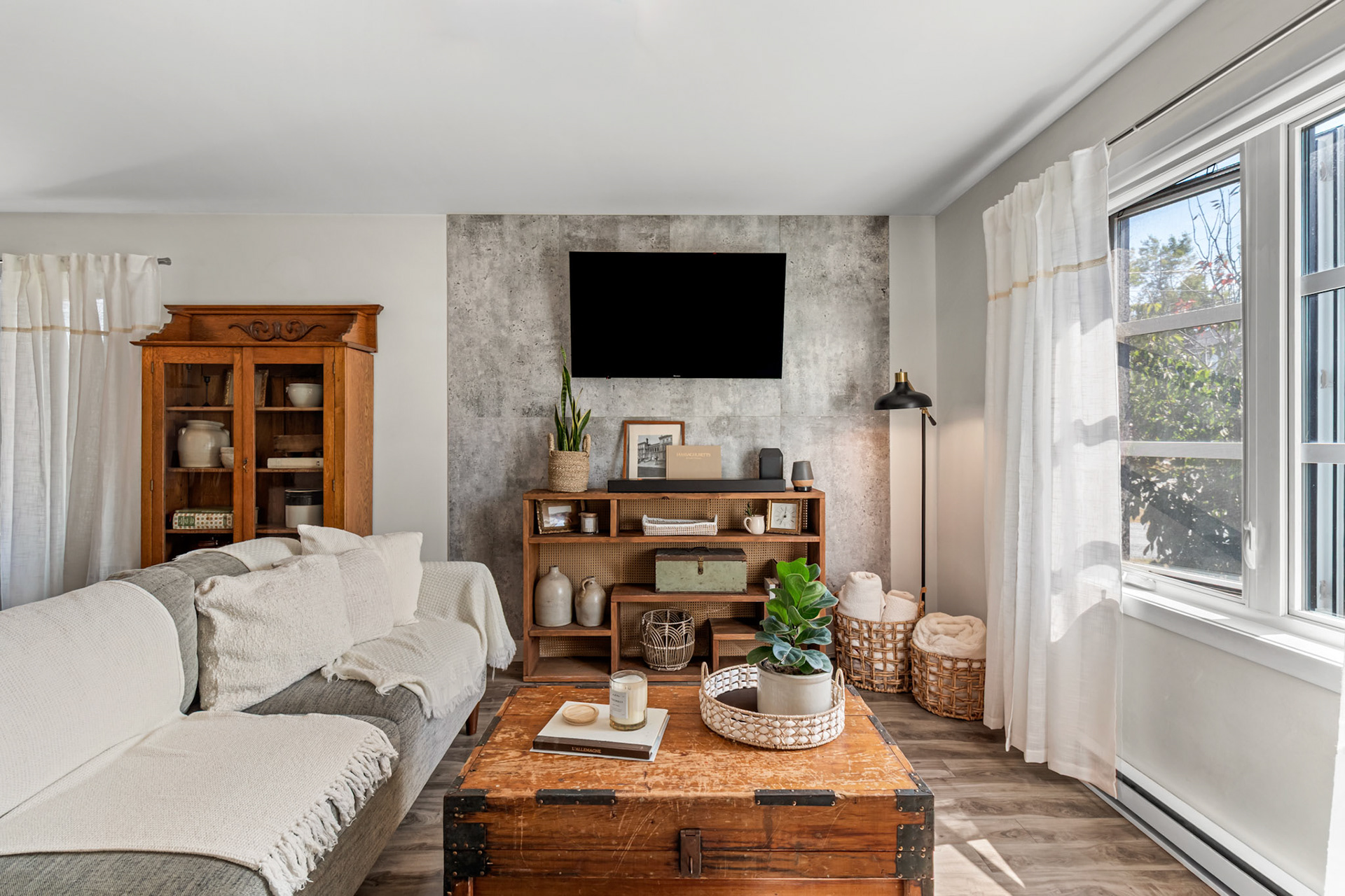 Maison de ville rustique moderne