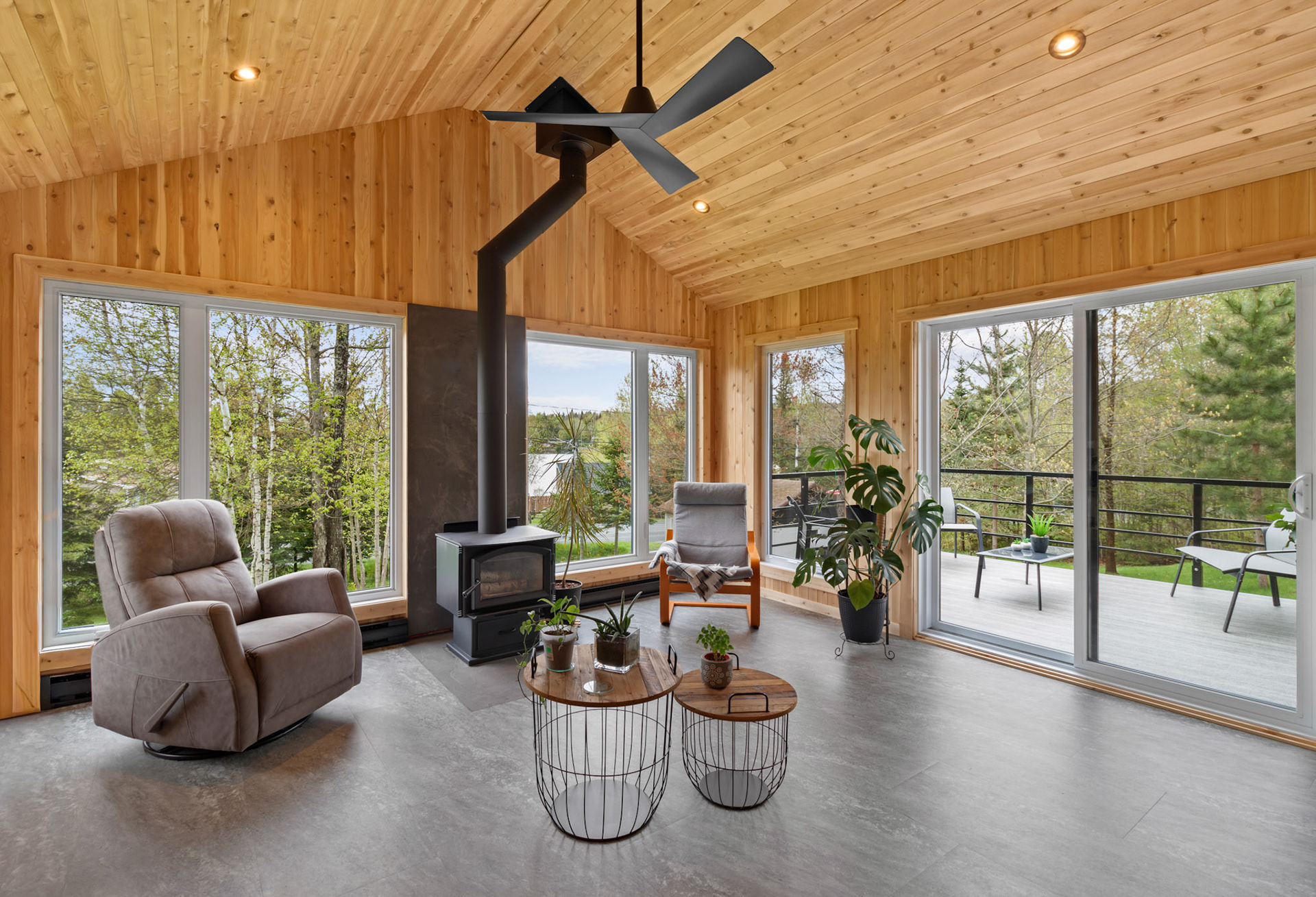 Unifamiliale vue sur l'eau