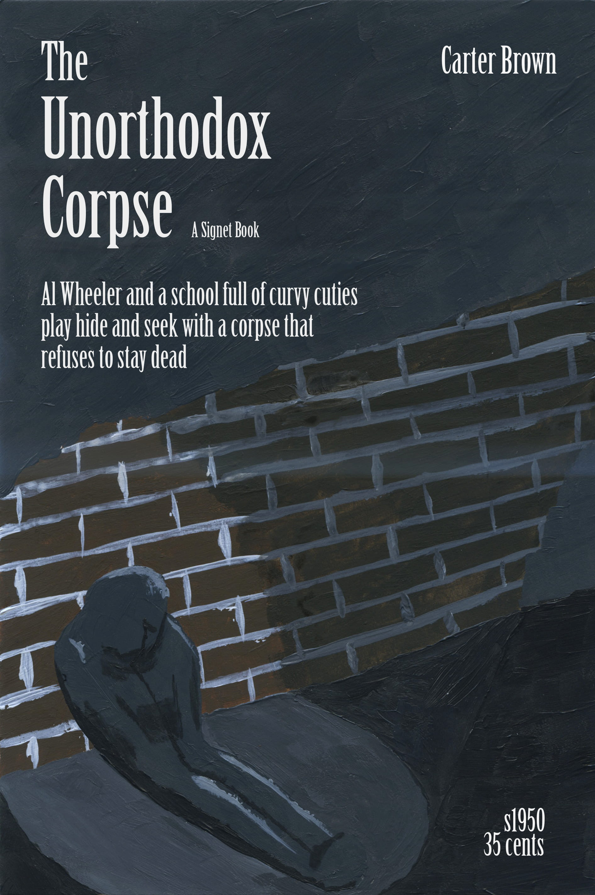 Re-imagining book covers for 1950's novels