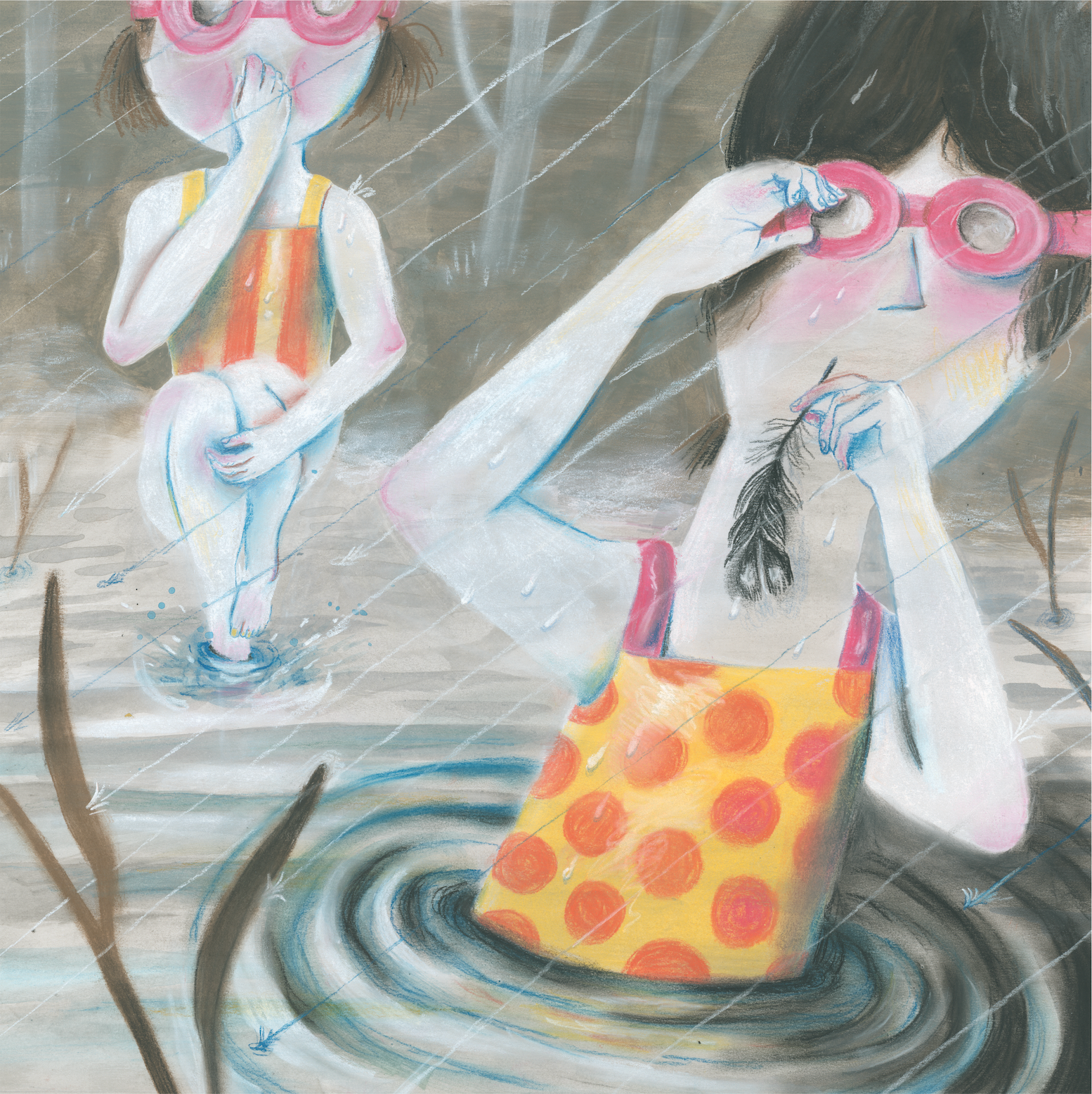 Illustration from "Loon Song" - personal work