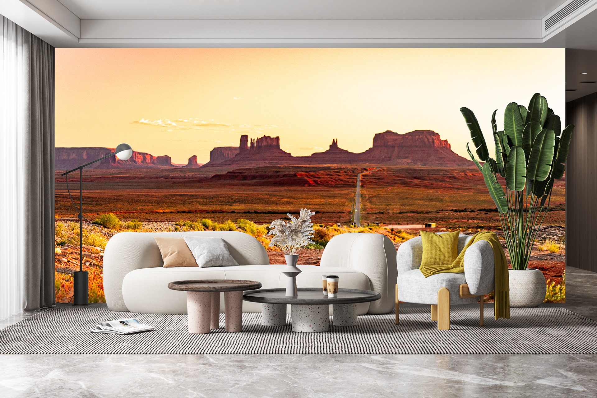 Wall Paper Art-Mock-up