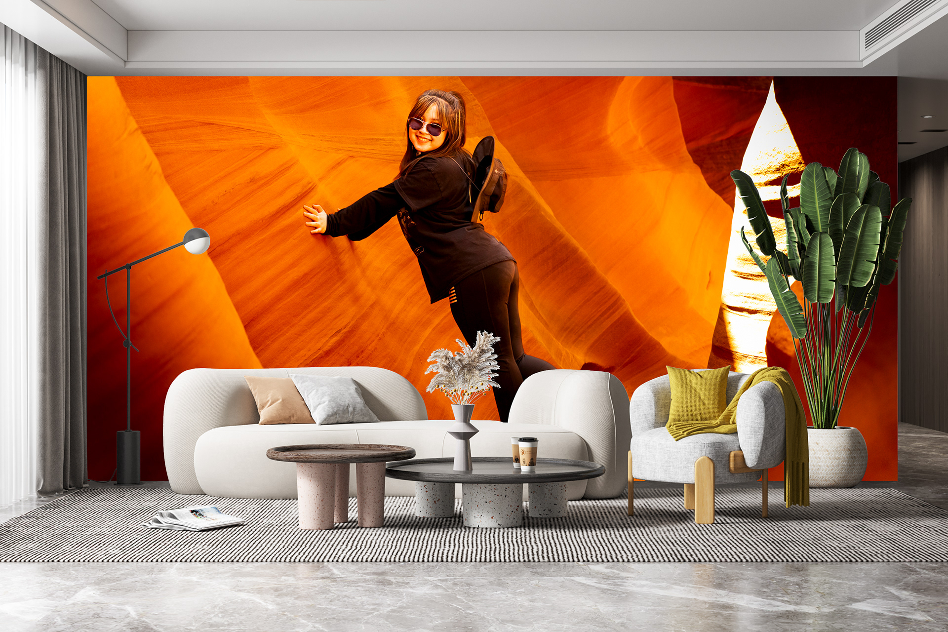 Simulated Preview within a Space