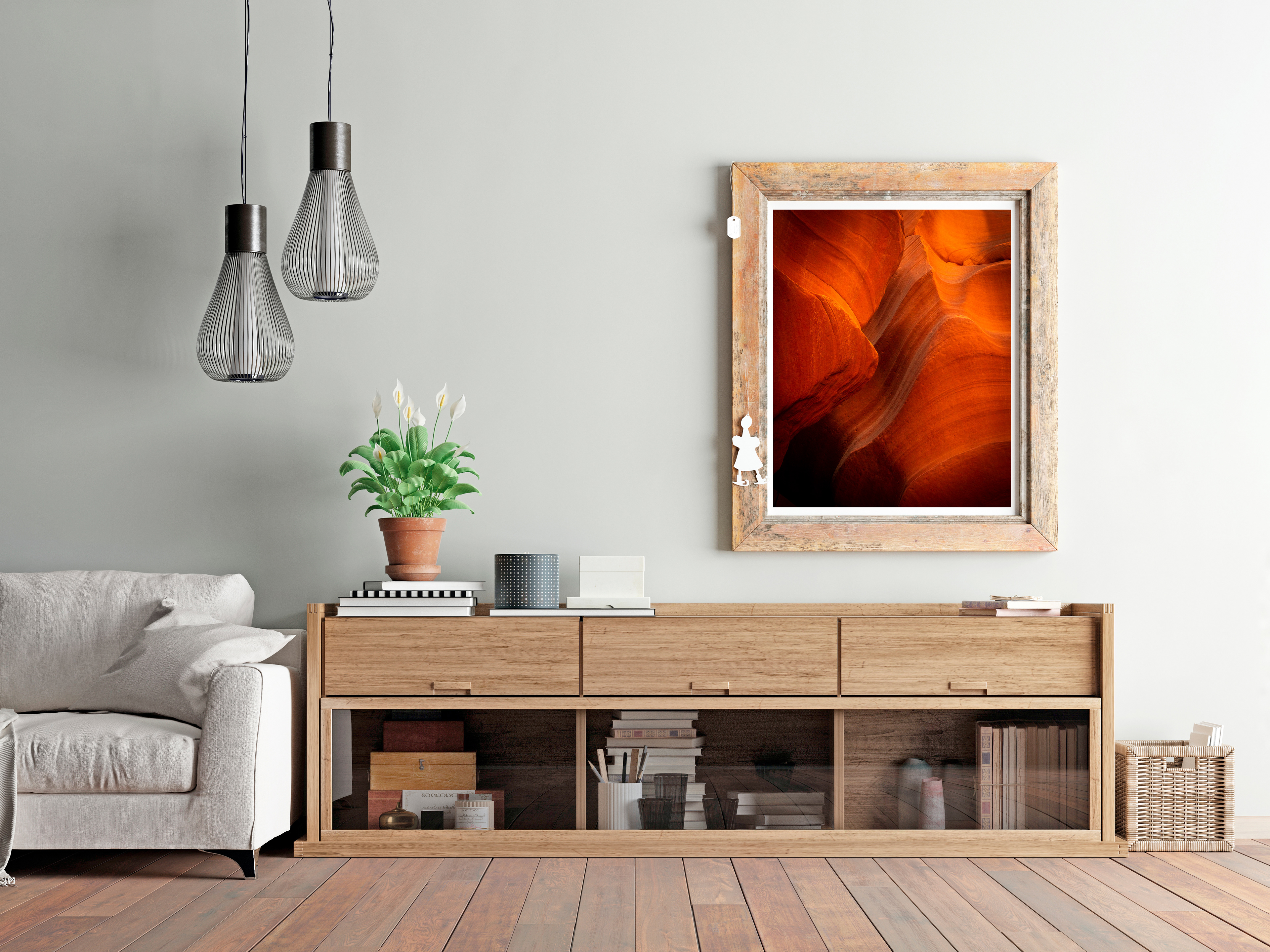 Simulated Preview within a Space