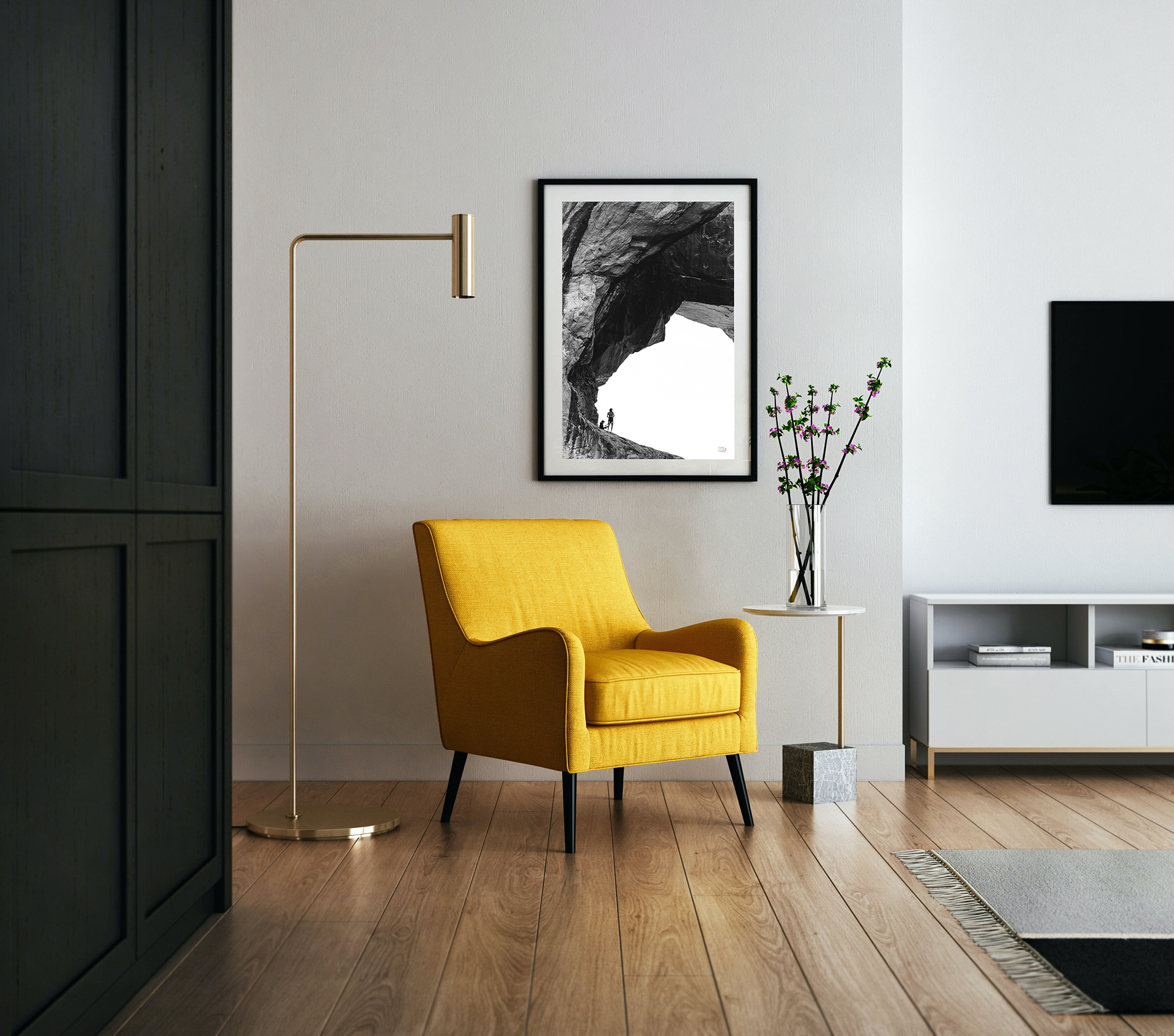 Simulated Preview within a Space