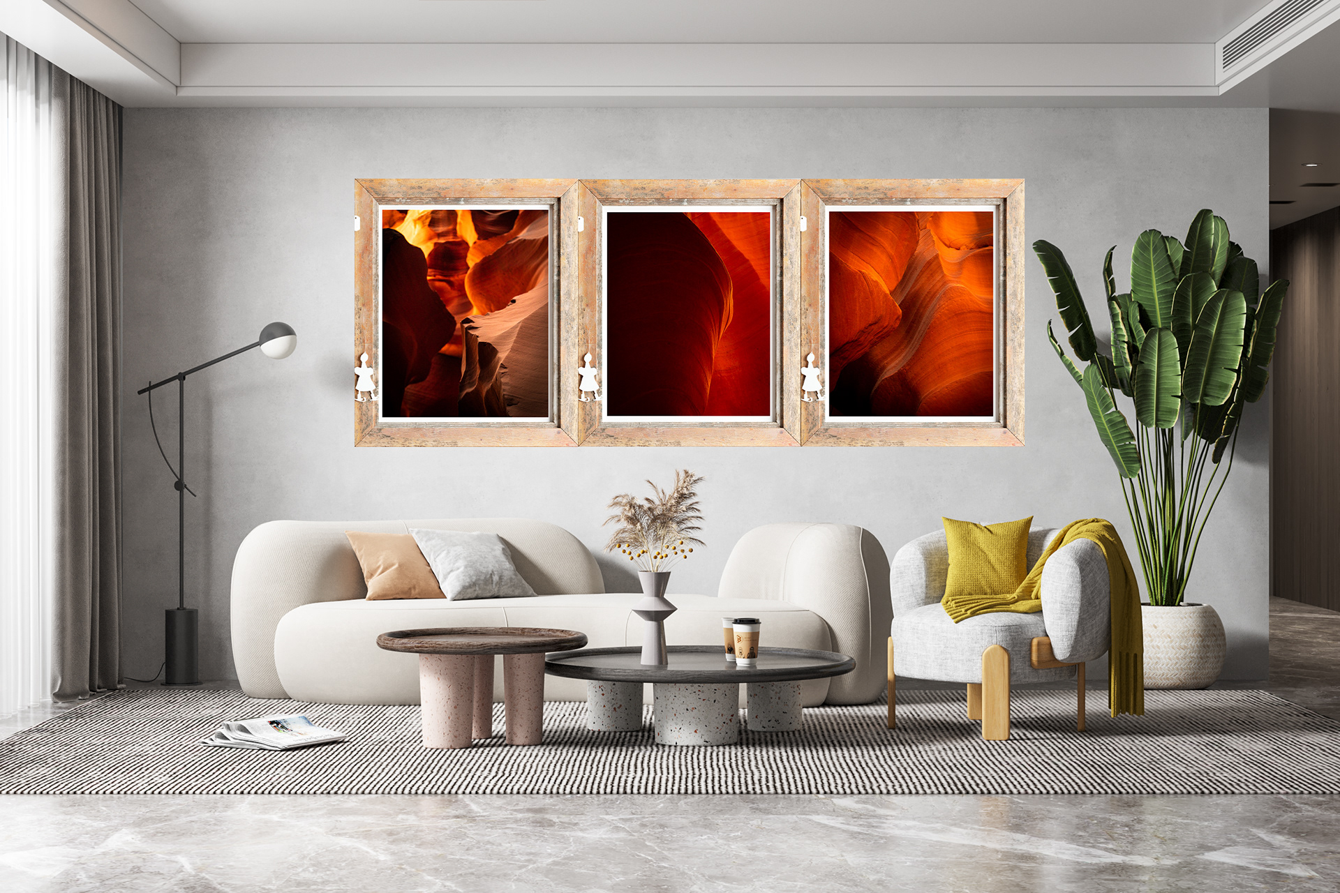 Simulated Preview within a Space