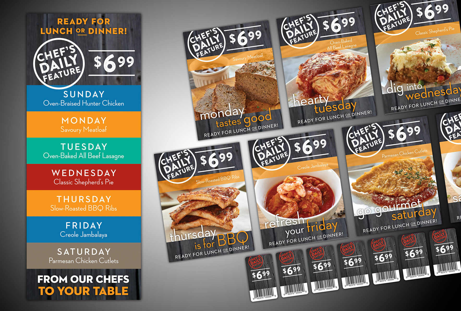 Co-op Stores in-store Deli signage