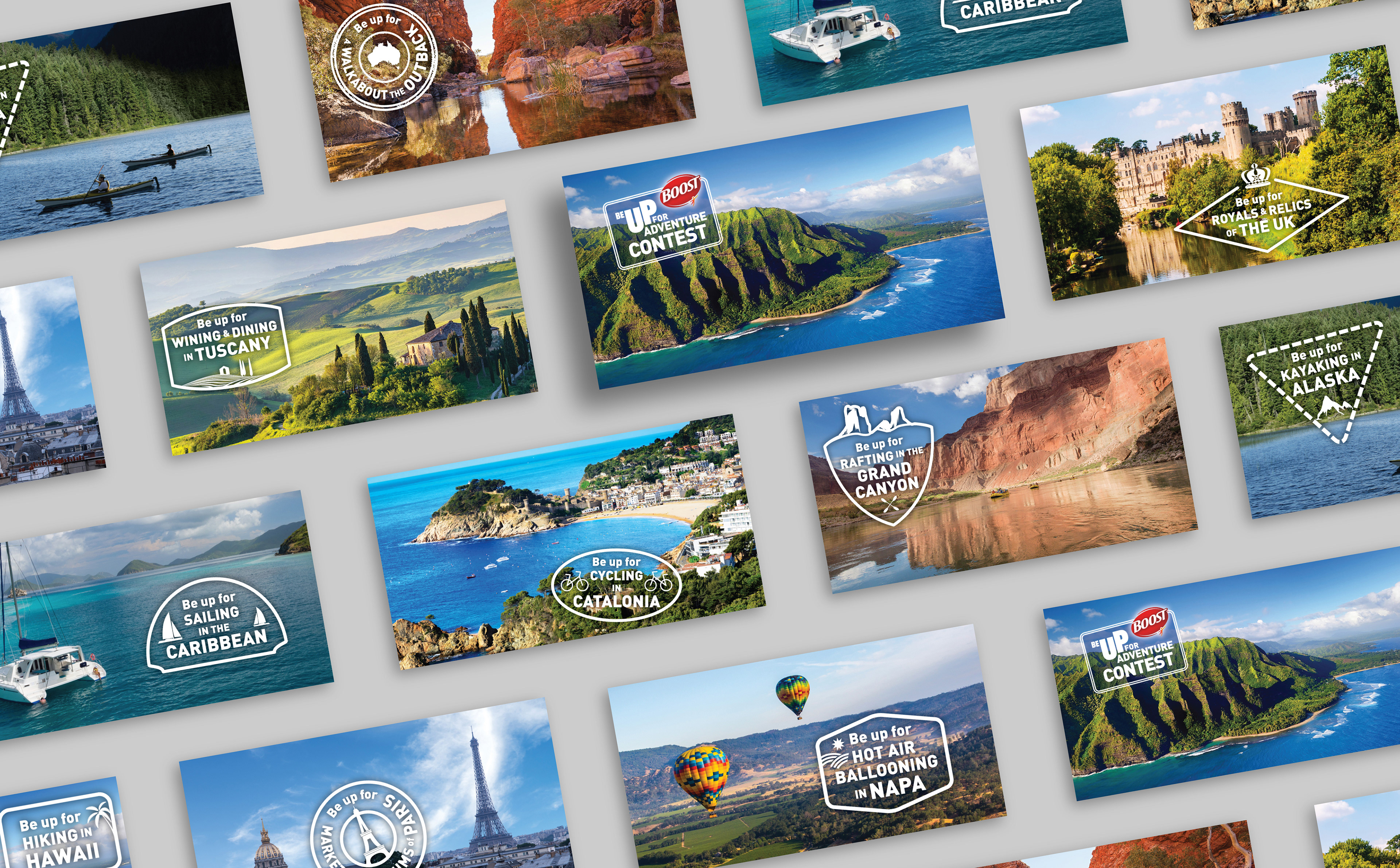 BOOST ULTIMATE ADVENTURE CONTEST | SOCIAL BANNERS AND ICONS