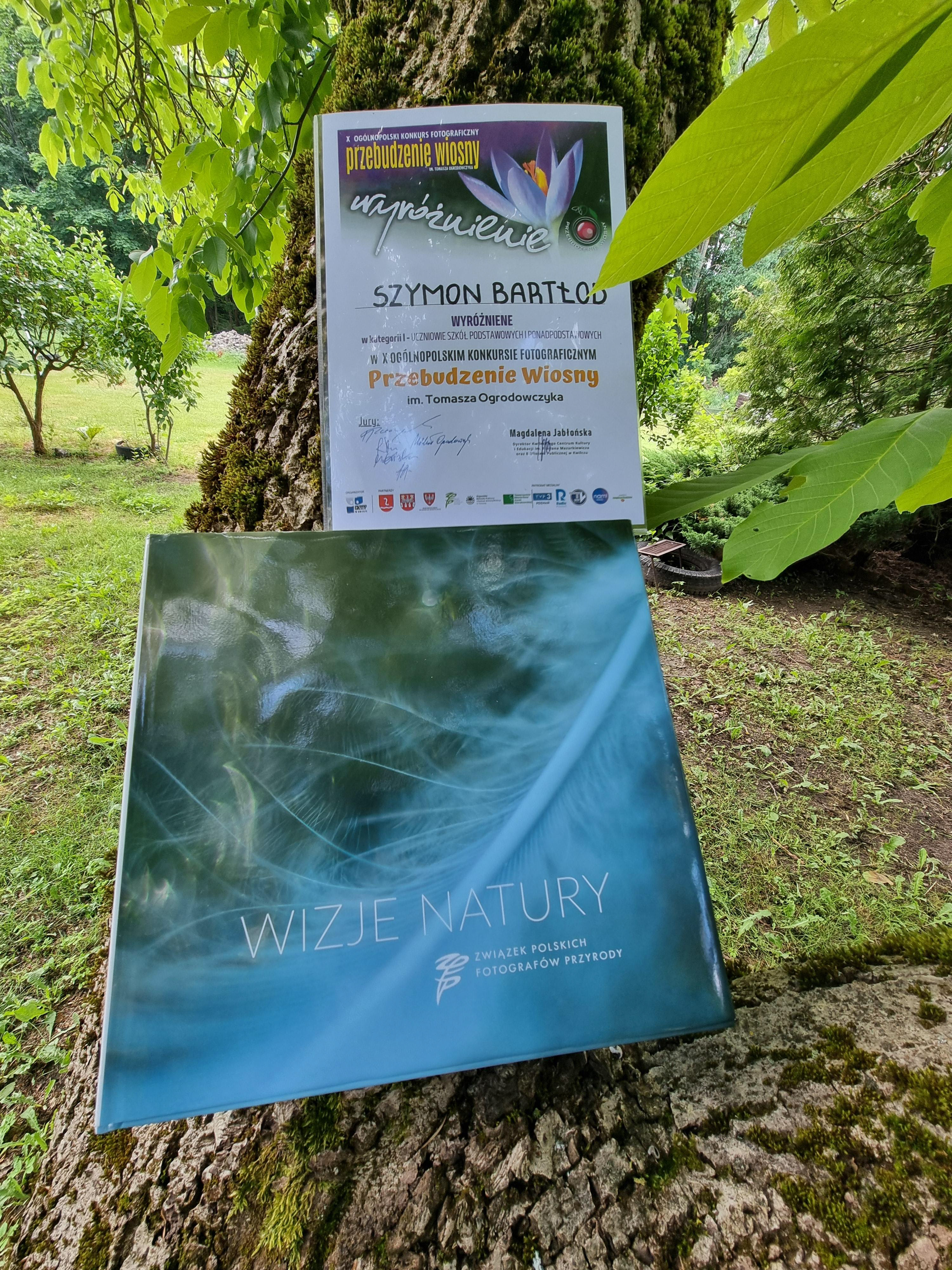 Wyróżnienie w ogólnopolskim konkursie "przebudzenie wiosny"