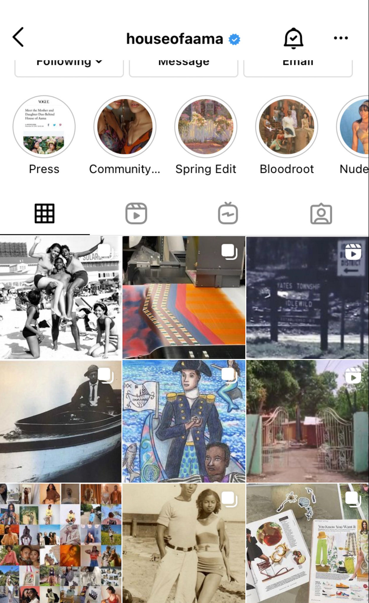 Social Media Content