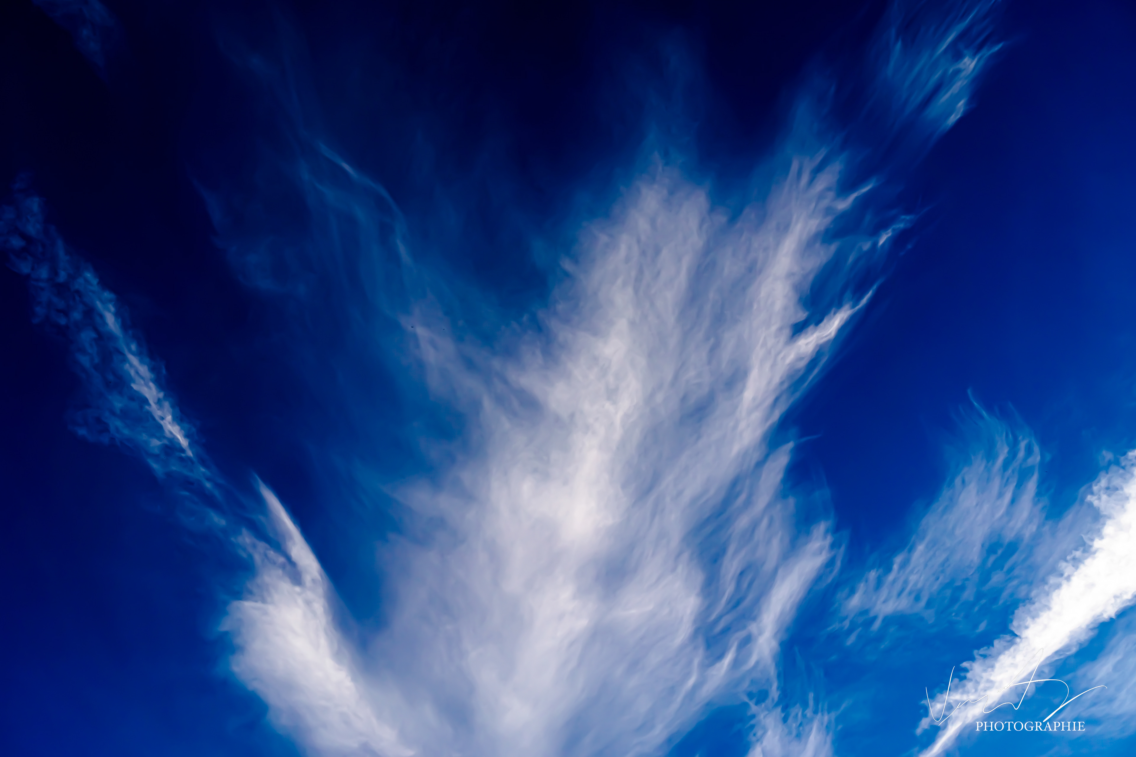 Un geyser dans le ciel