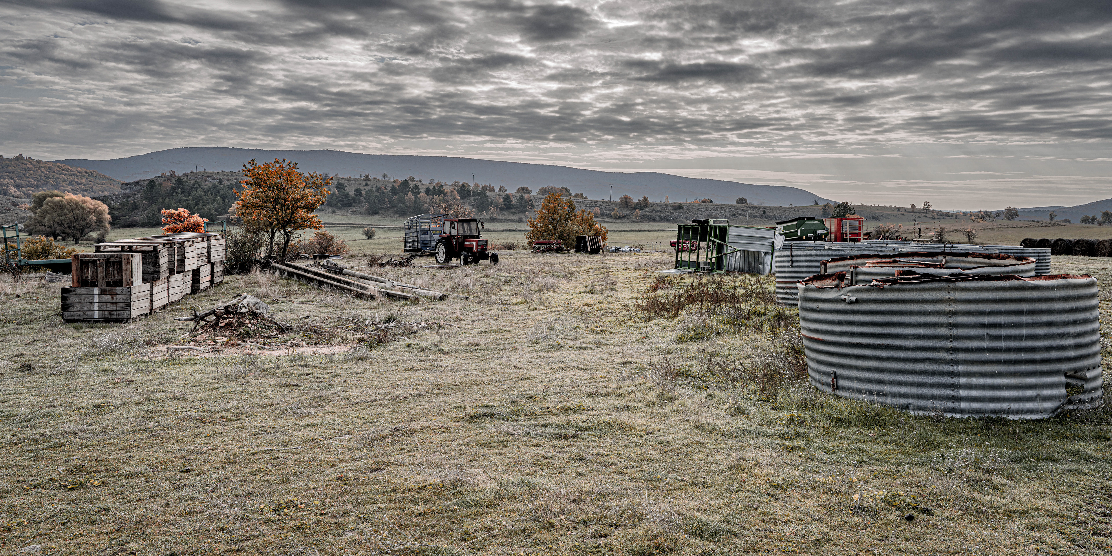 La ferme sur la montagne de Lure