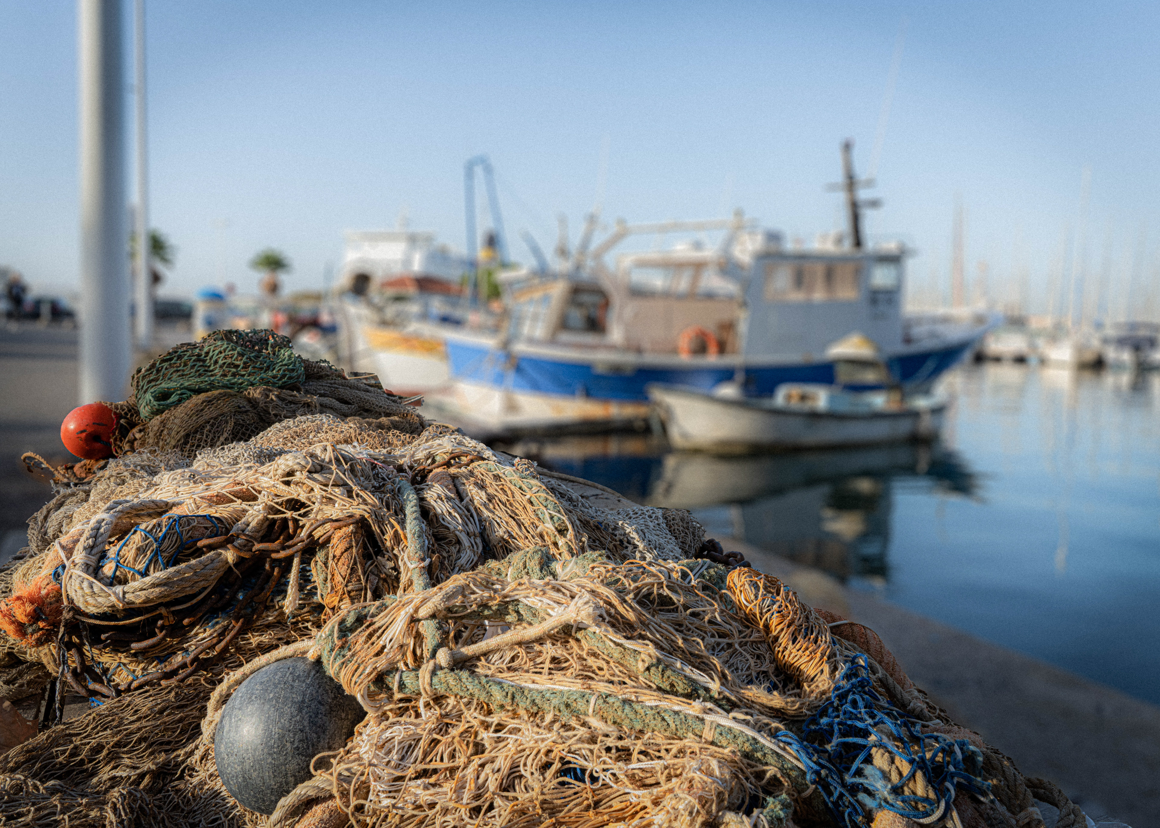 Filets de pêcheurs