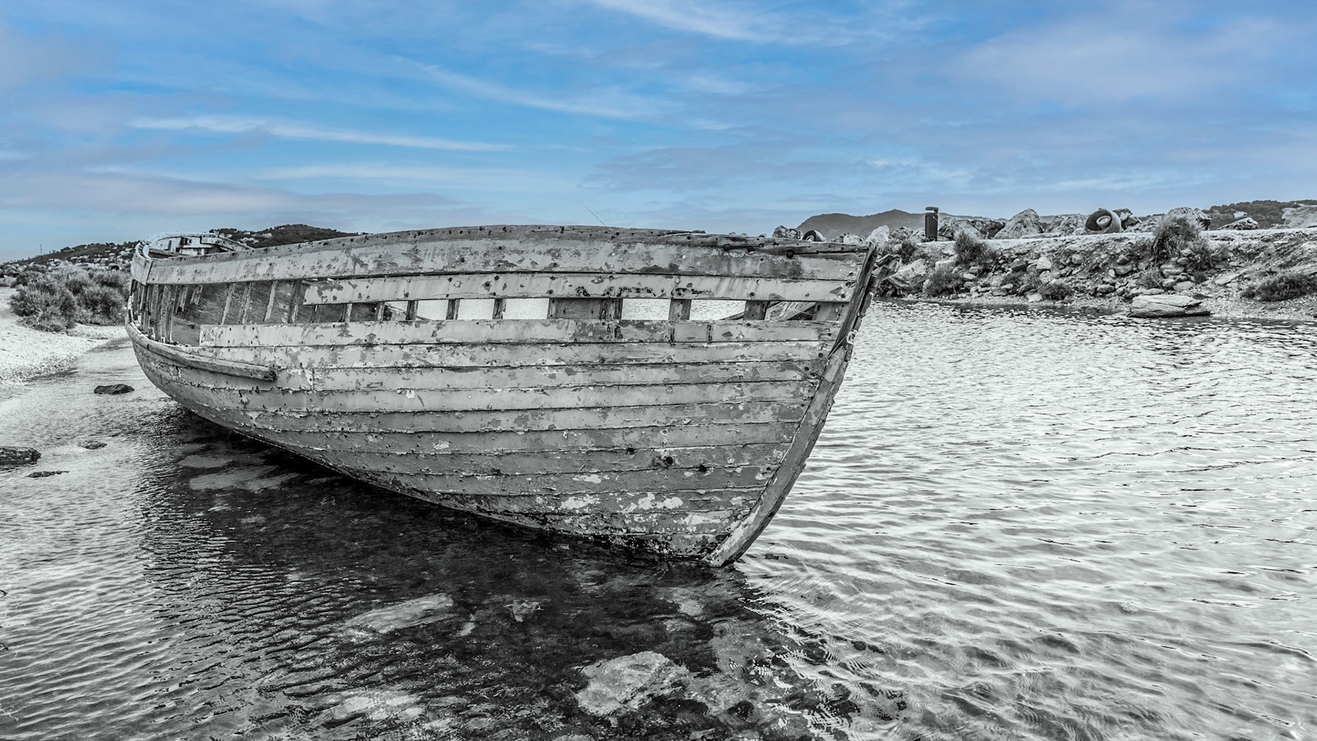 Barque sans pêcheur