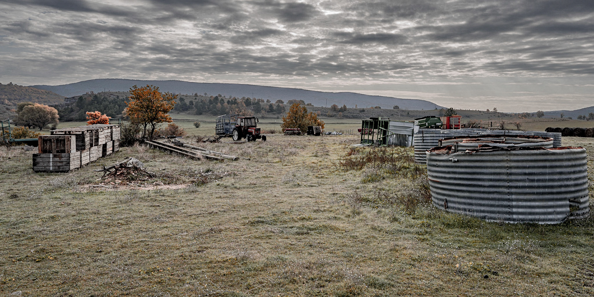 La ferme sur la montagne de Lure