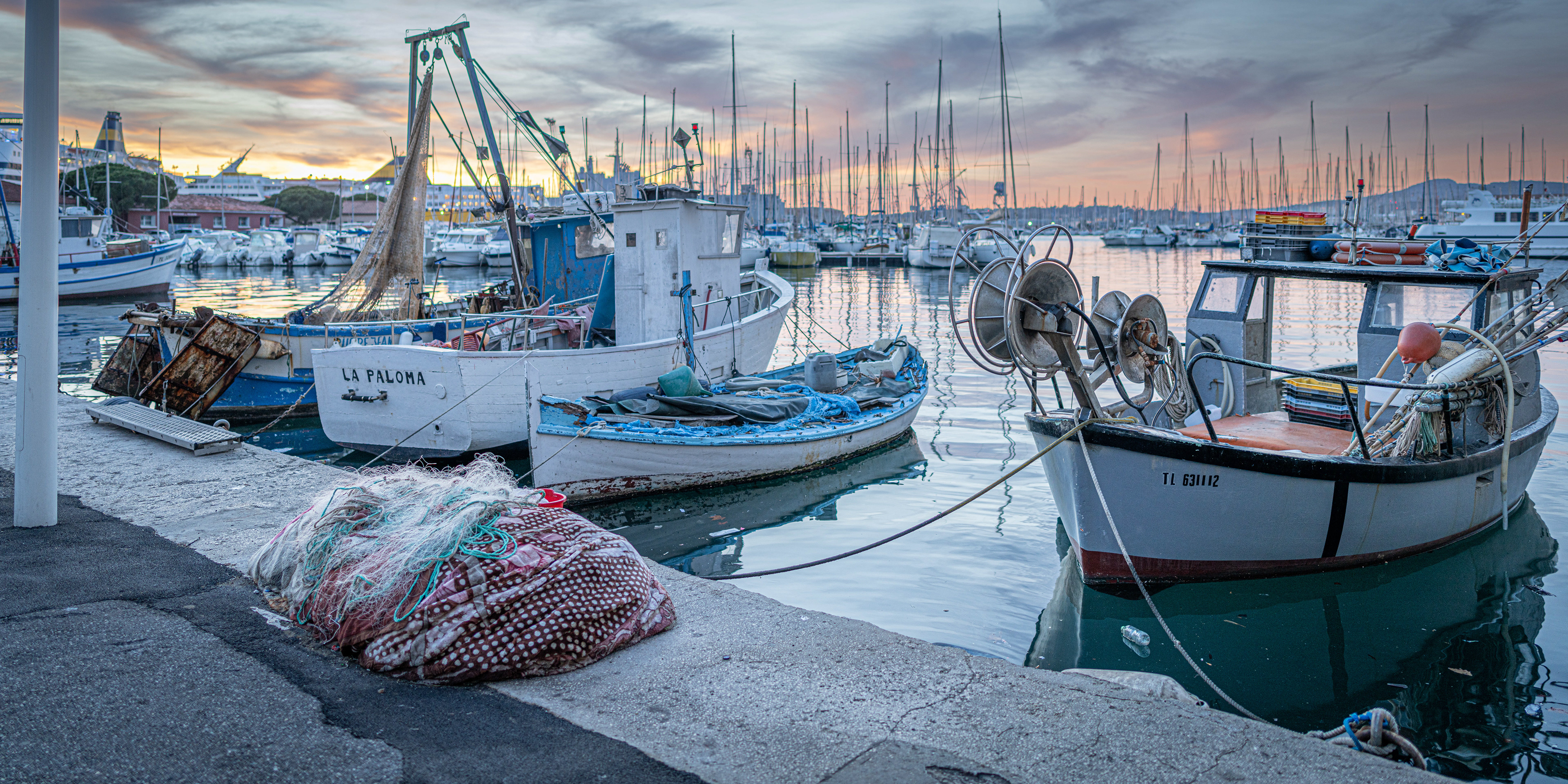 Les pêcheurs de Vieille Darse