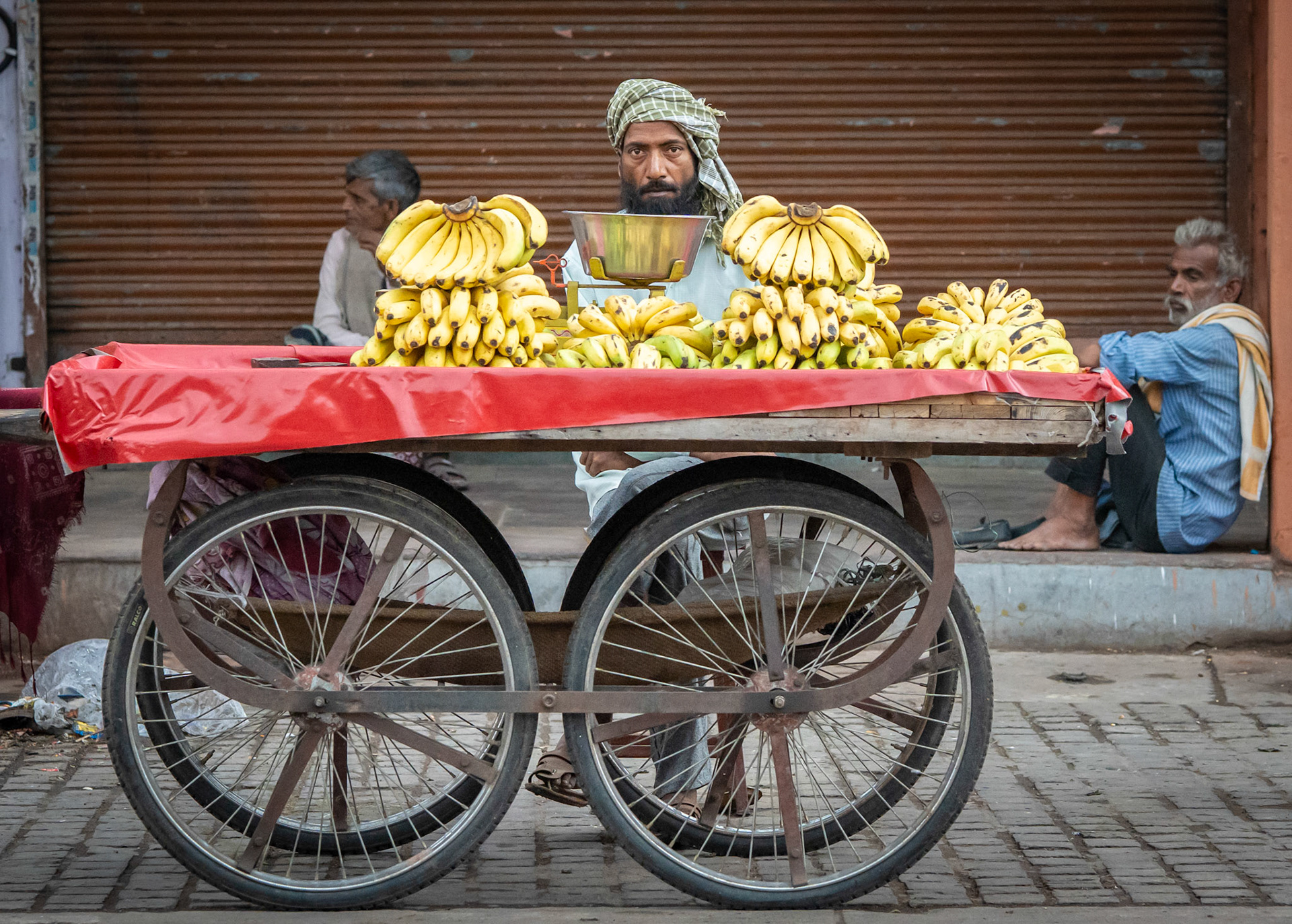Banana seller in Jaipur