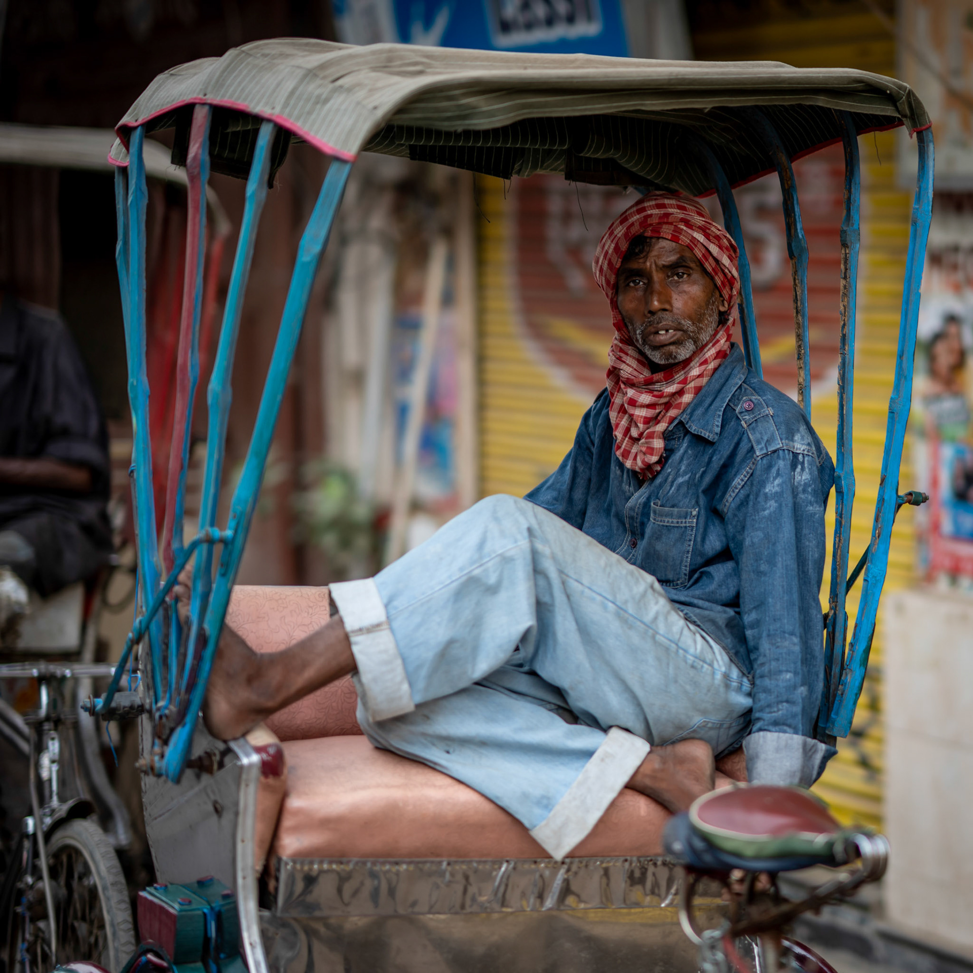 Rickshaw Driver in Varanasi
