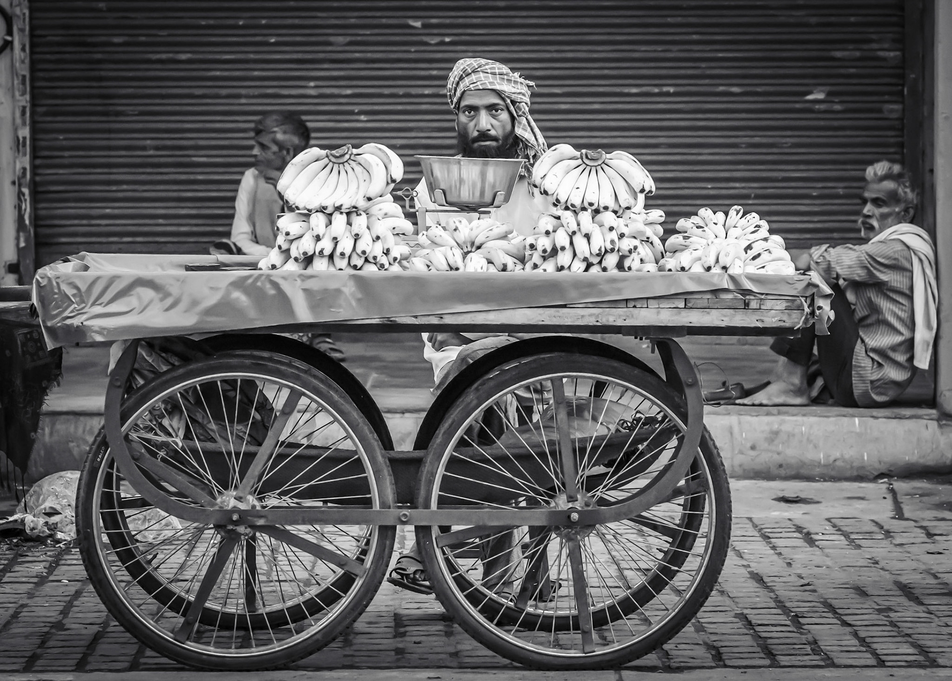 Banana seller in Jaipur