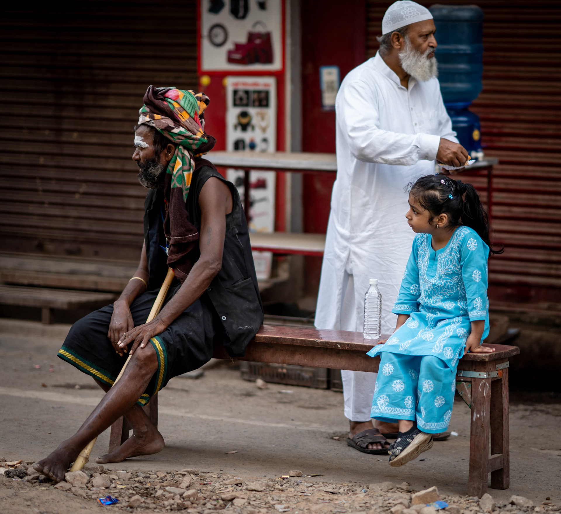 Watching the world go by in Varanasi