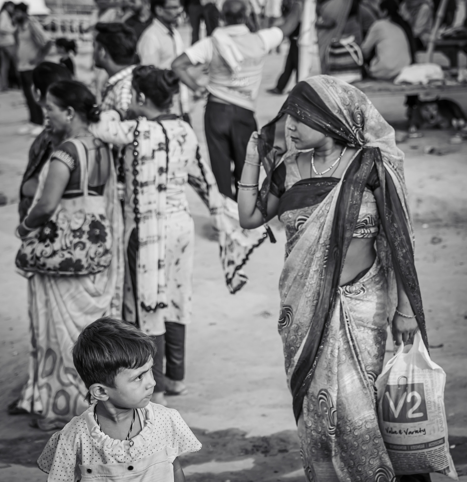 Sadhu by the Ganges in Varanasi