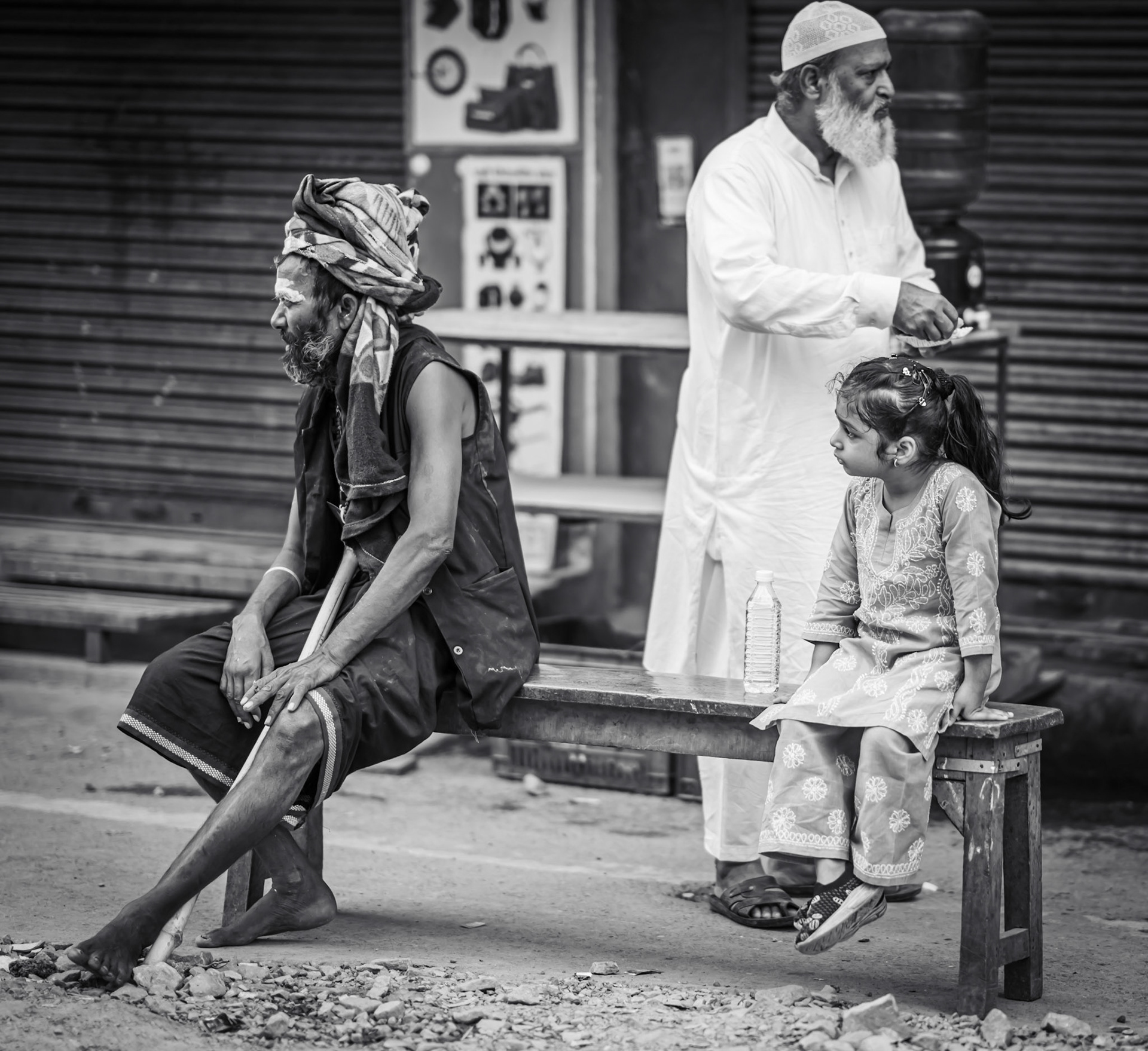 Watching the world go by in Varanasi