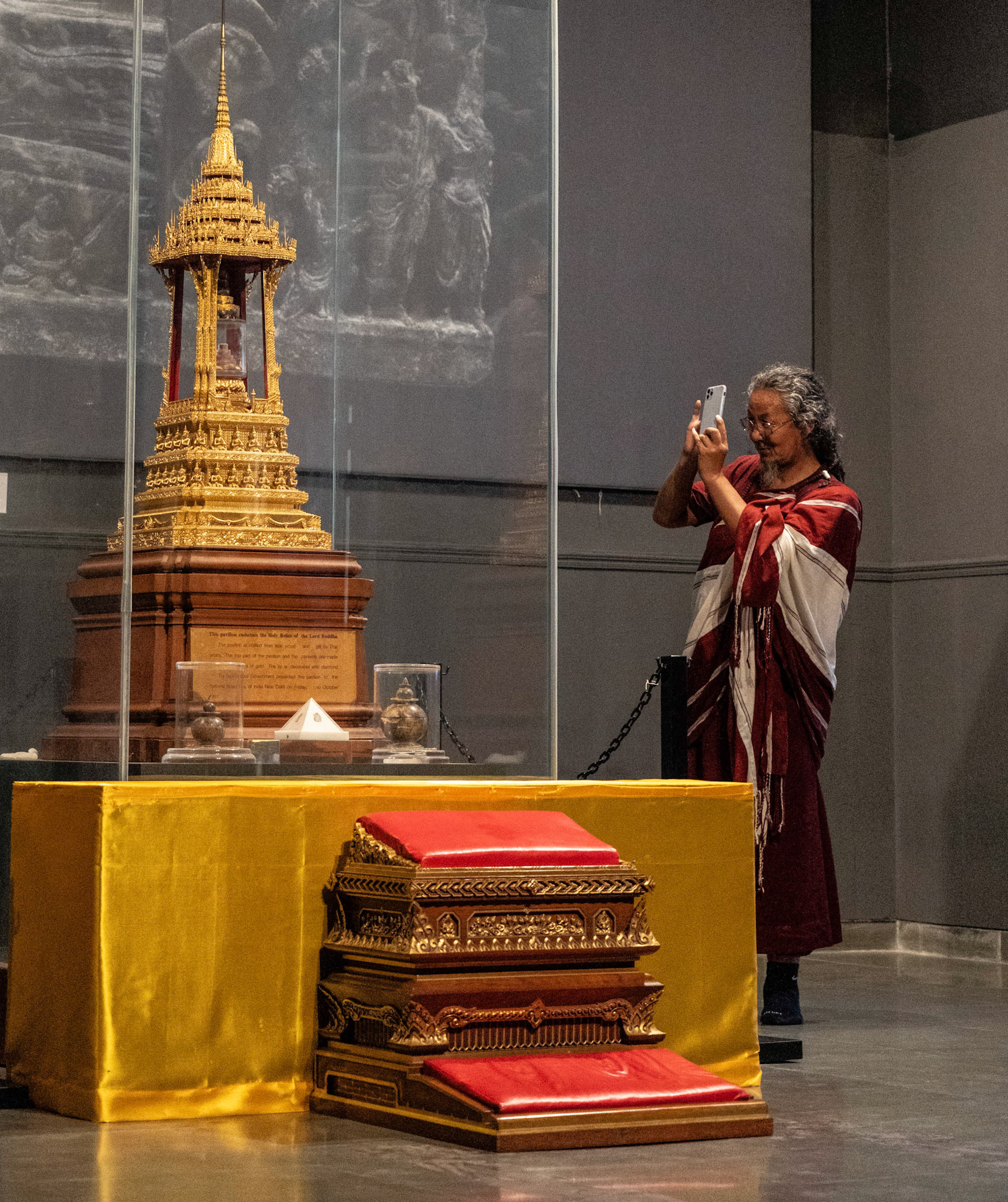 Relics of the Buddha at National Museum Delhi