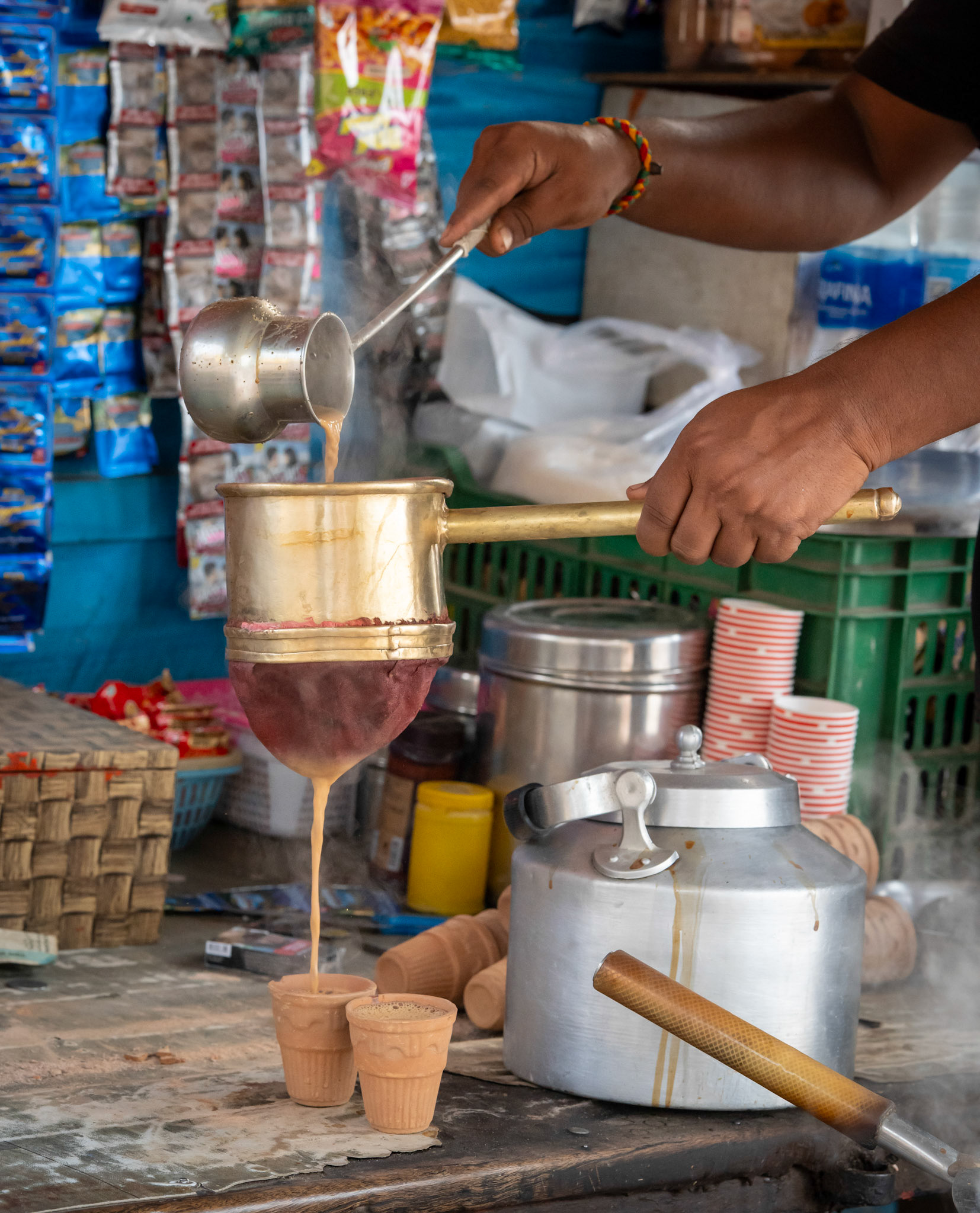 Masala Chai by the Ganges in Varanasi