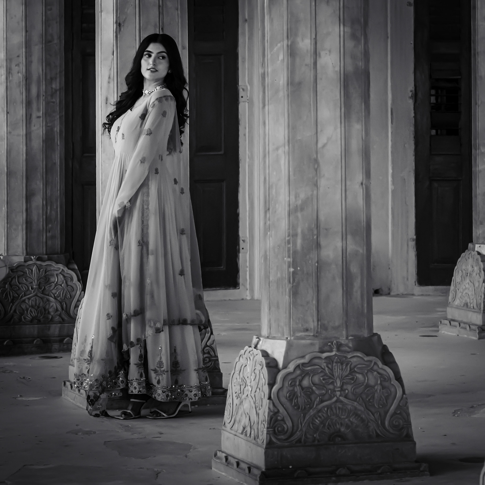 Model at Amber Palace