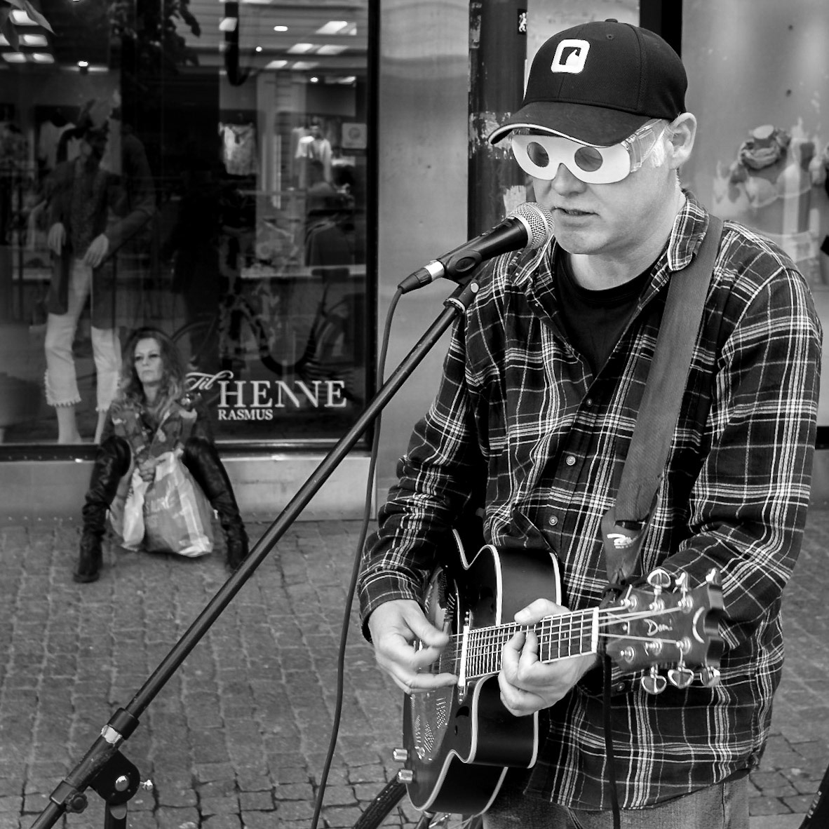 Anonym gatemusiker i Kristiansand