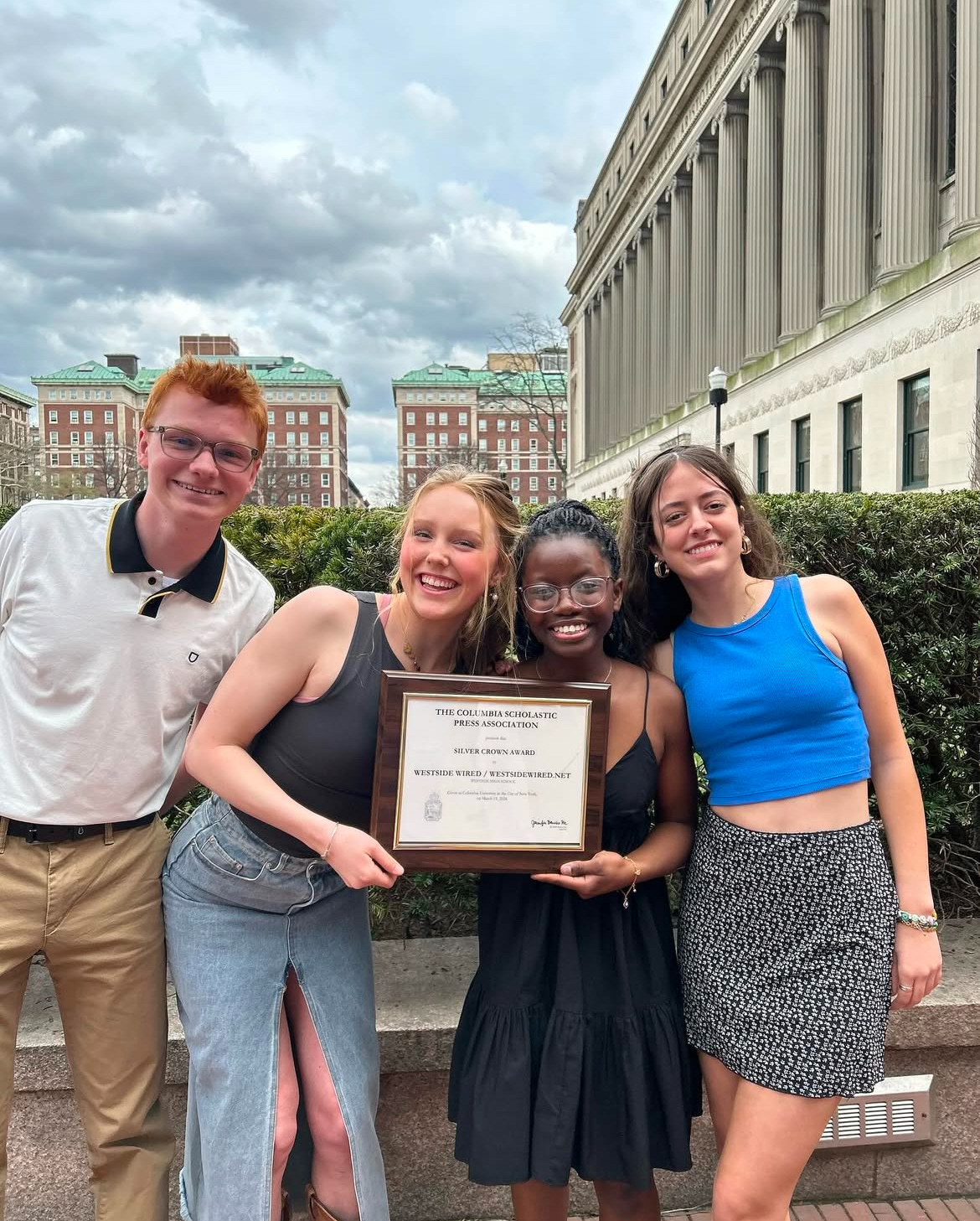 This is the photo that accompanied the Columbia post. We wanted to share our accomplishment and let others in the Westside community see what good we can do.