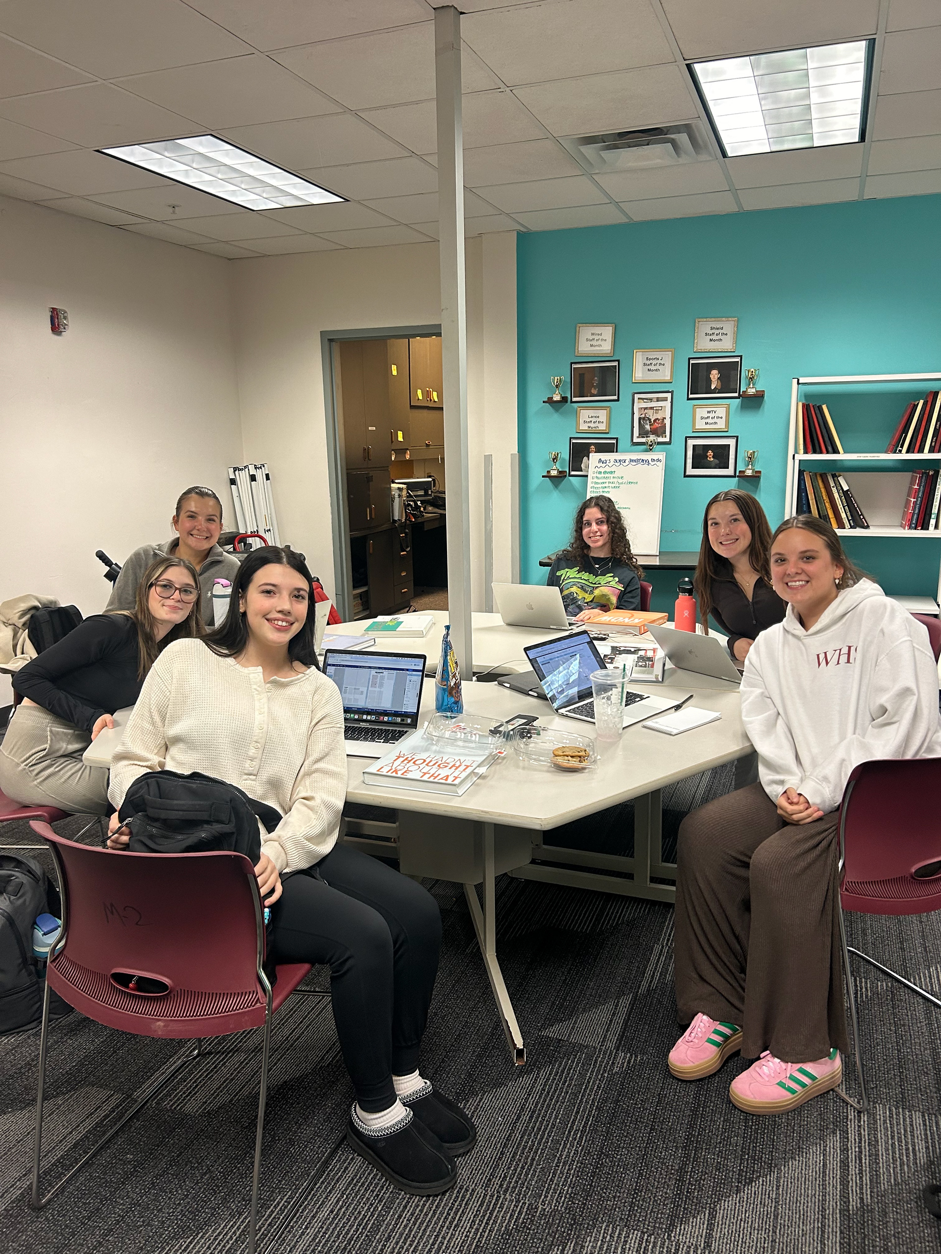 Yearbook Work Night