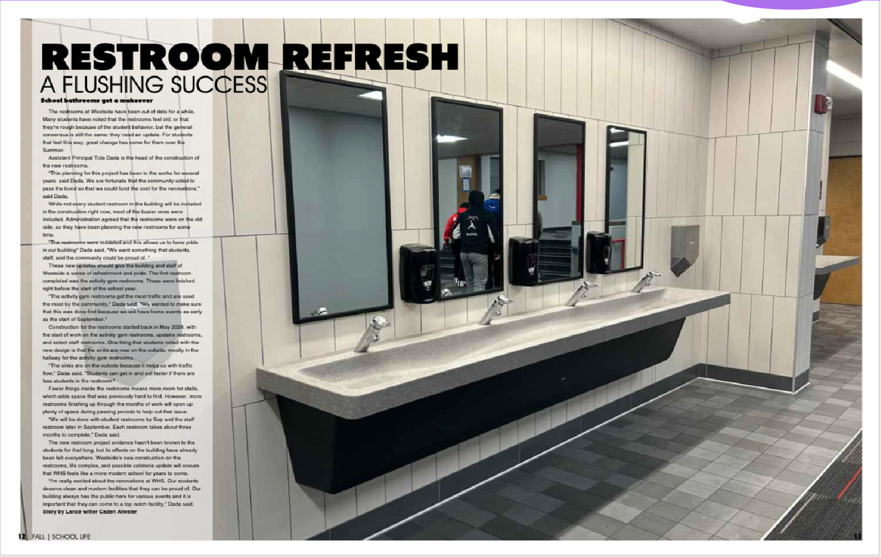 Restroom Refresh: A Flushing Success