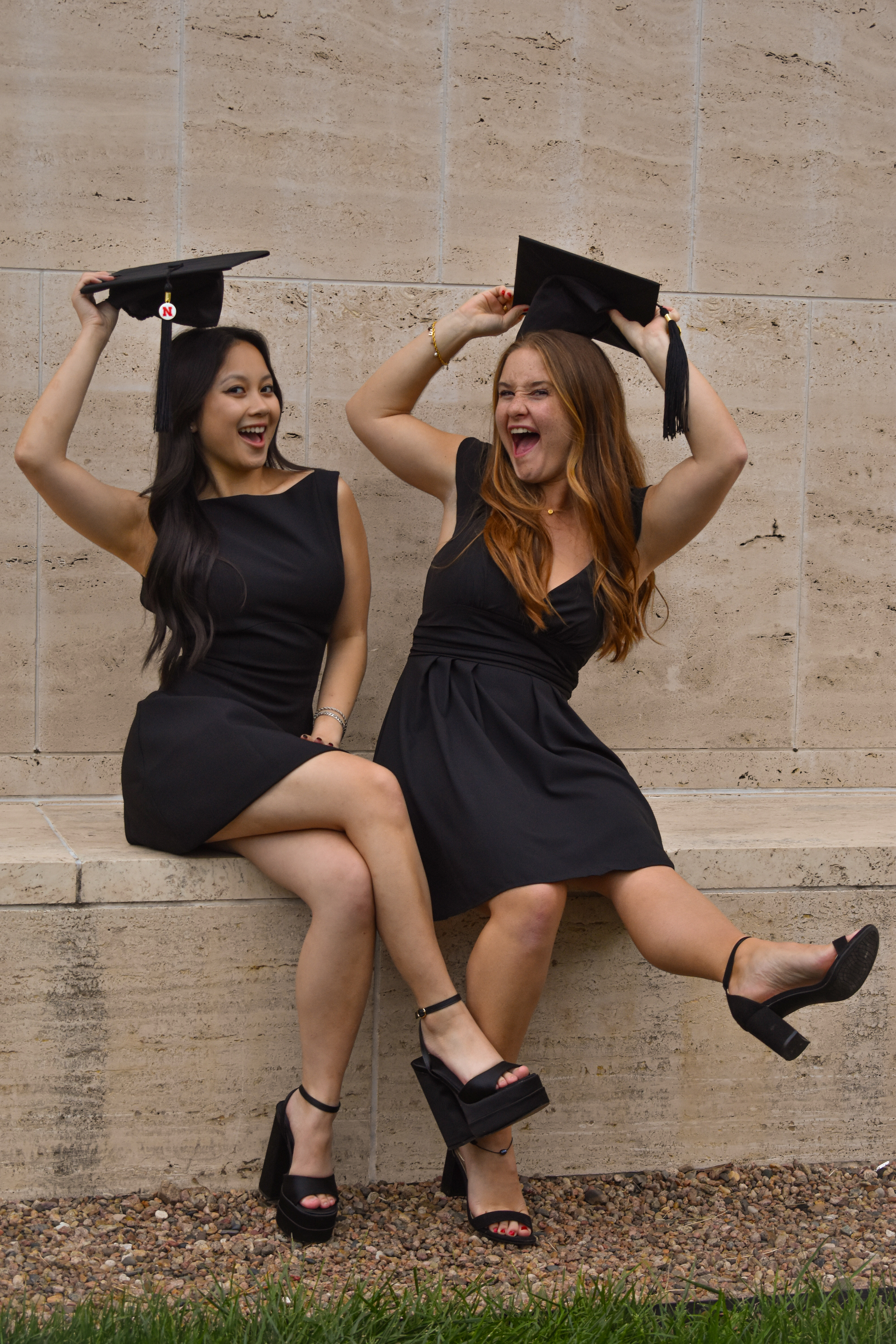 College Graduation Photo for 2 friends.