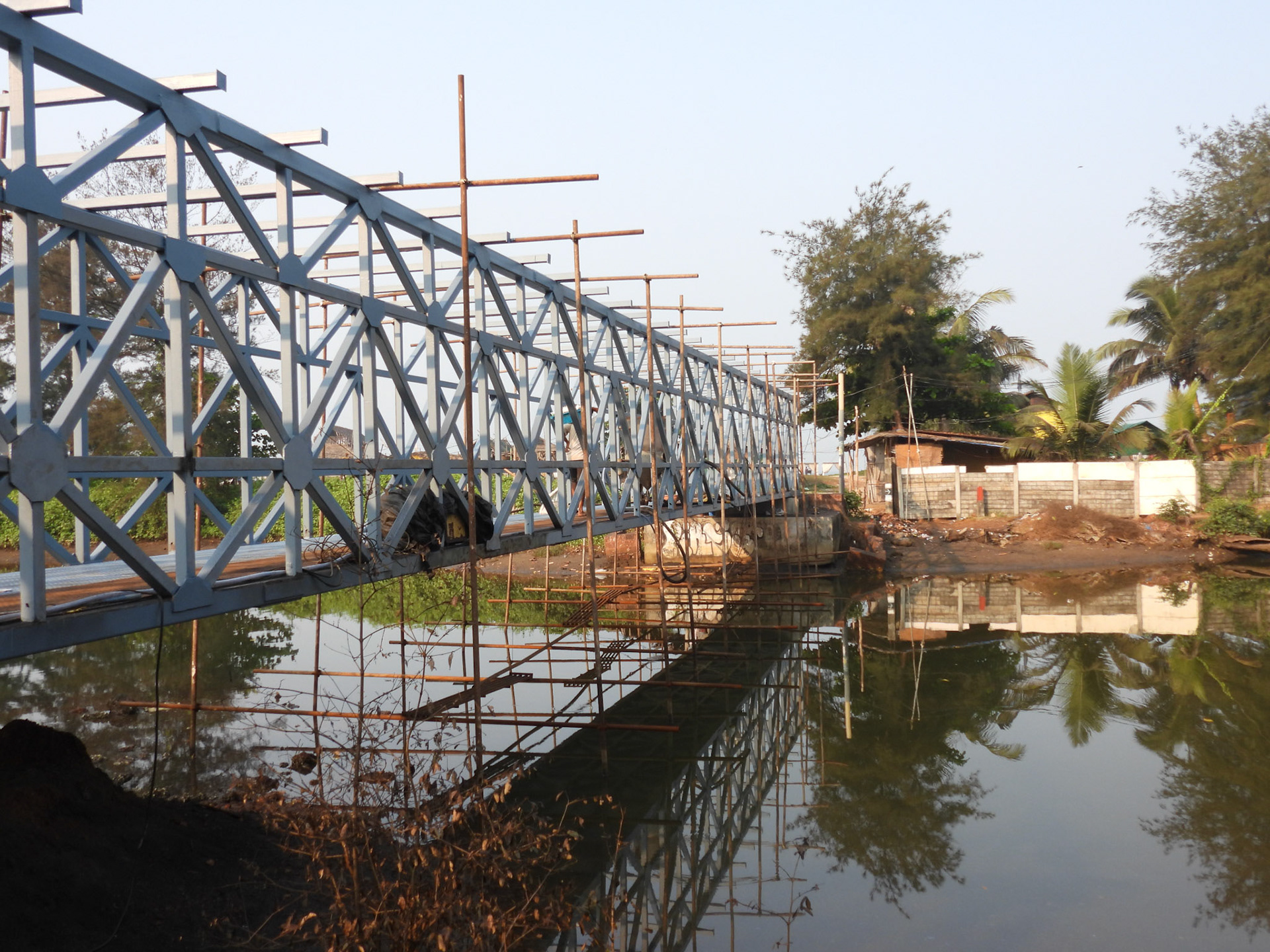 Mandrem Creek Bridge  Getting a refurb
