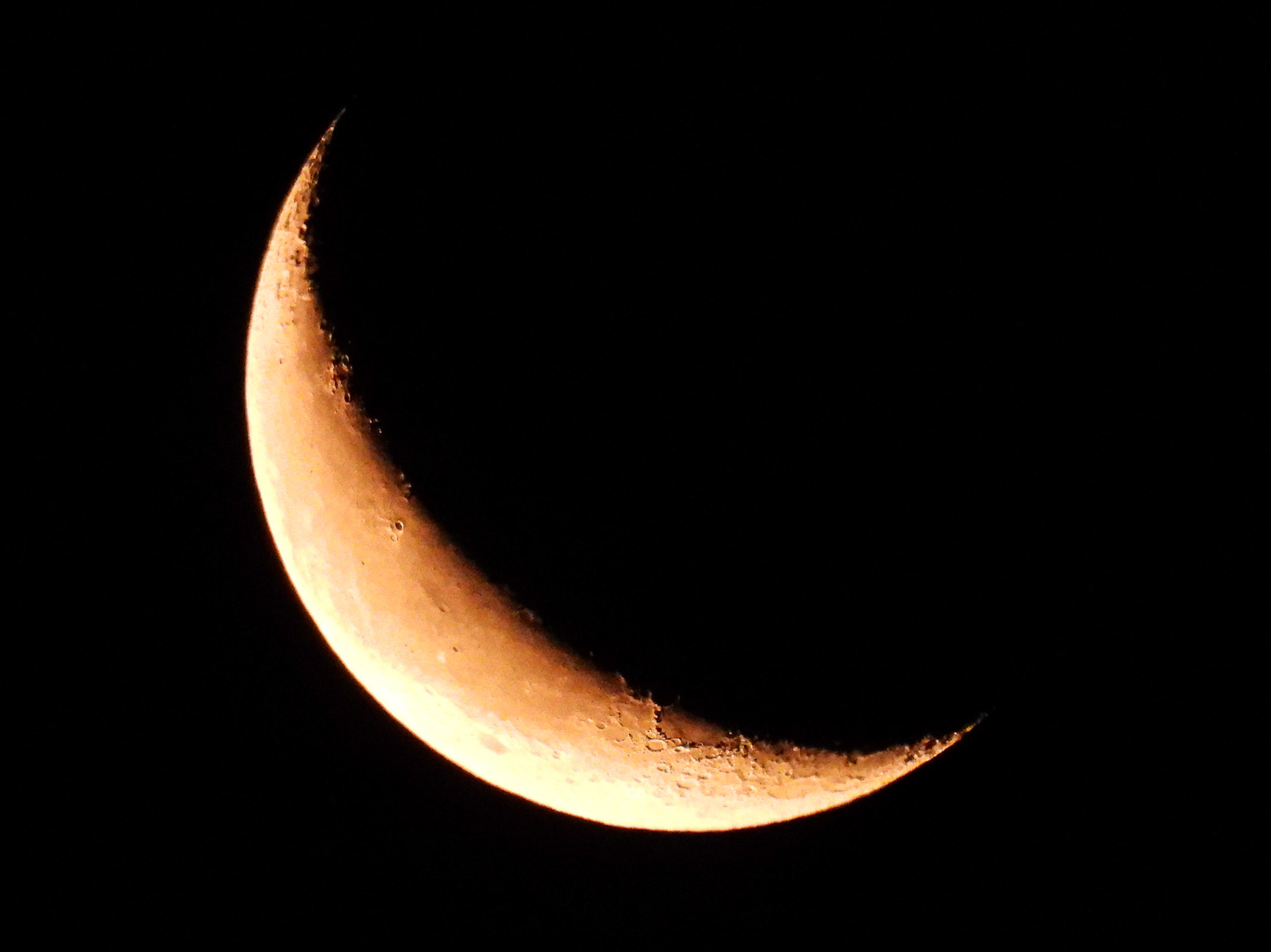 Crescent Moon Feb 12th