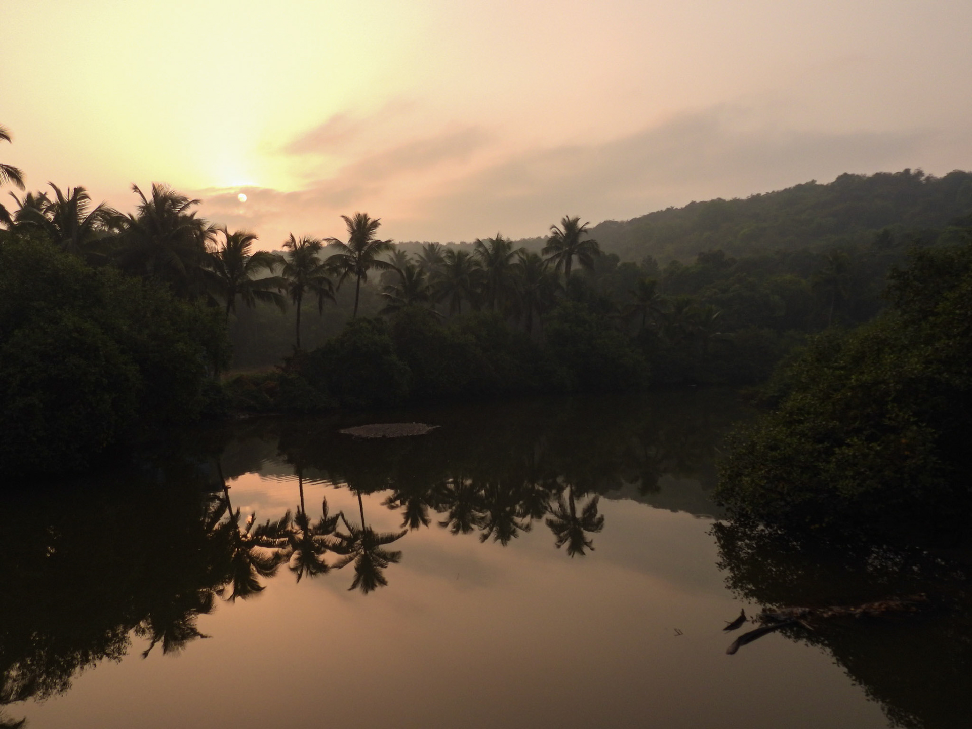 Sunrise Over Mandrem Creek