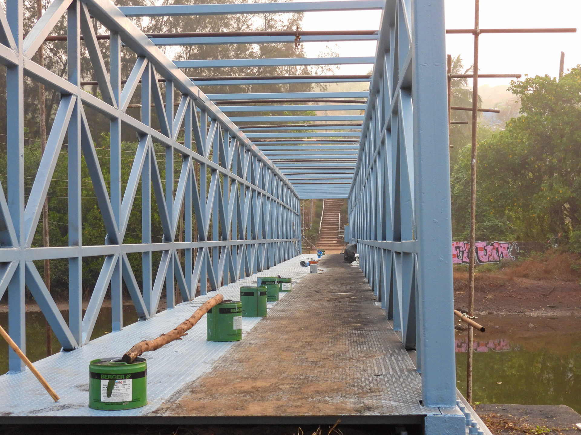 Mandrem Creek Bridge Refurb -Wednesday