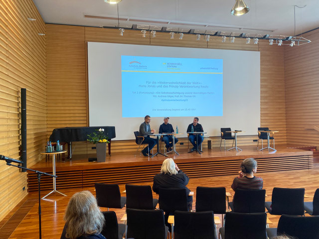 Gespräch mit Josef Macker,t Andreas Dilger und Thomas Ott