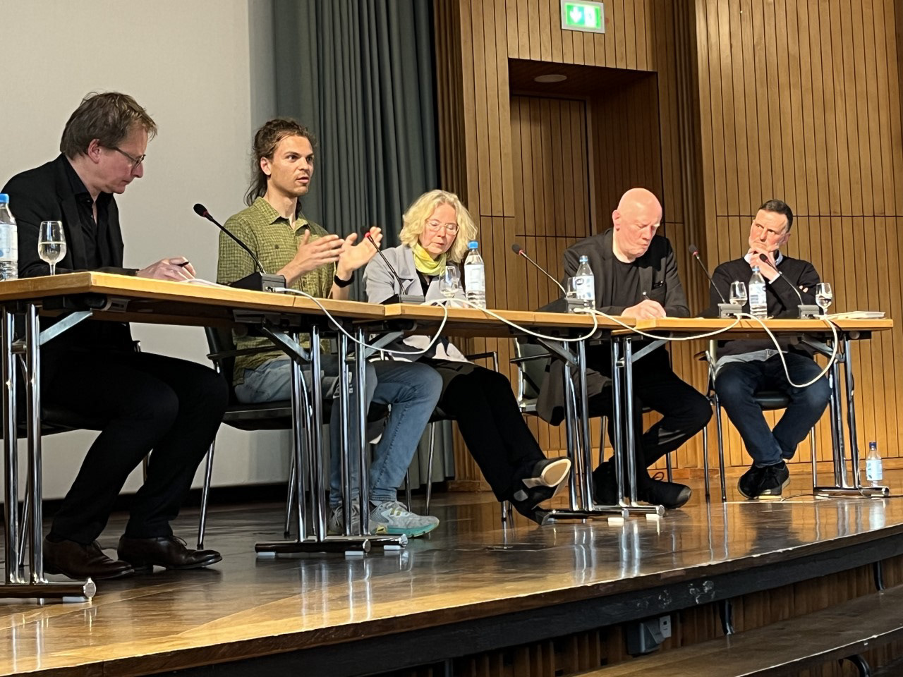 Andreas Baumer, Sebastian Grieme, Tine Stein, Ralf Fücks, Josef Mackert